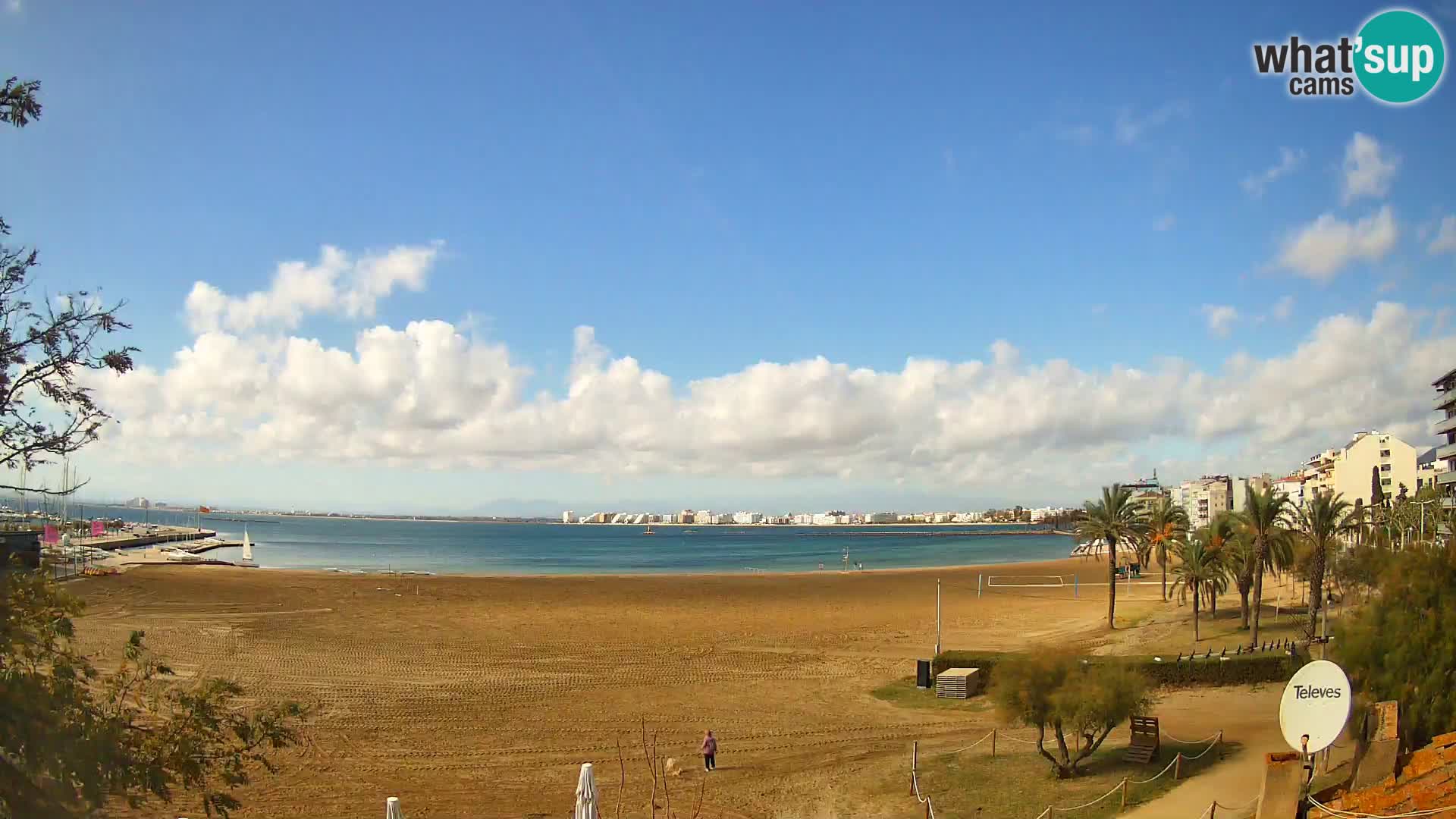 Webcam La Perola beach | ROSES | Costa Brava