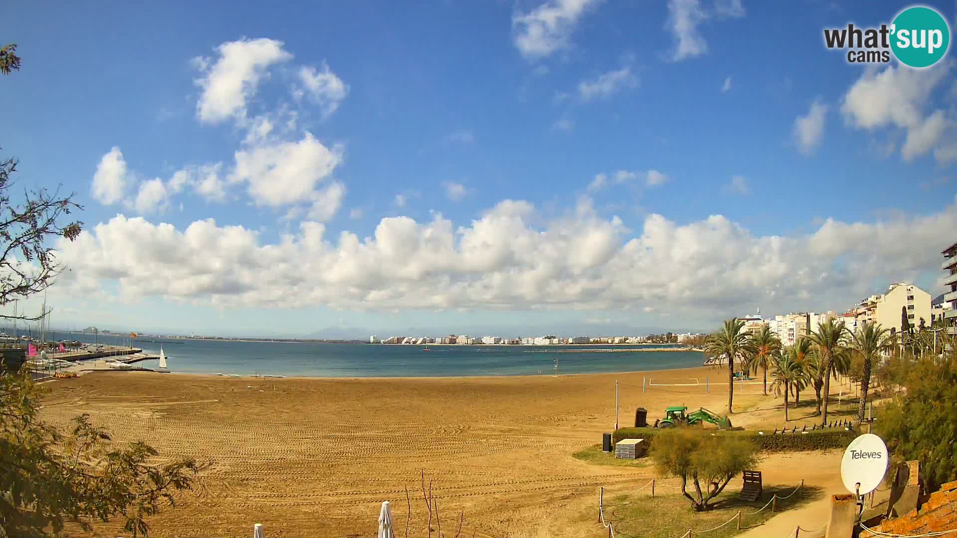 Webcam La Perola beach | ROSES | Costa Brava