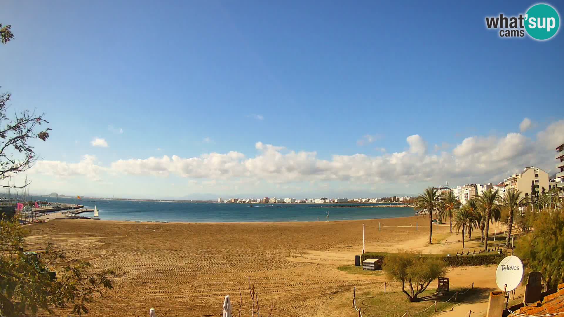 Webcam La Perola beach | ROSES | Costa Brava