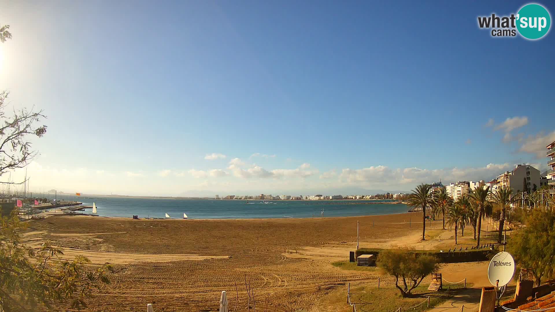 Webcam Playa La Perola | ROSES | Costa Brava