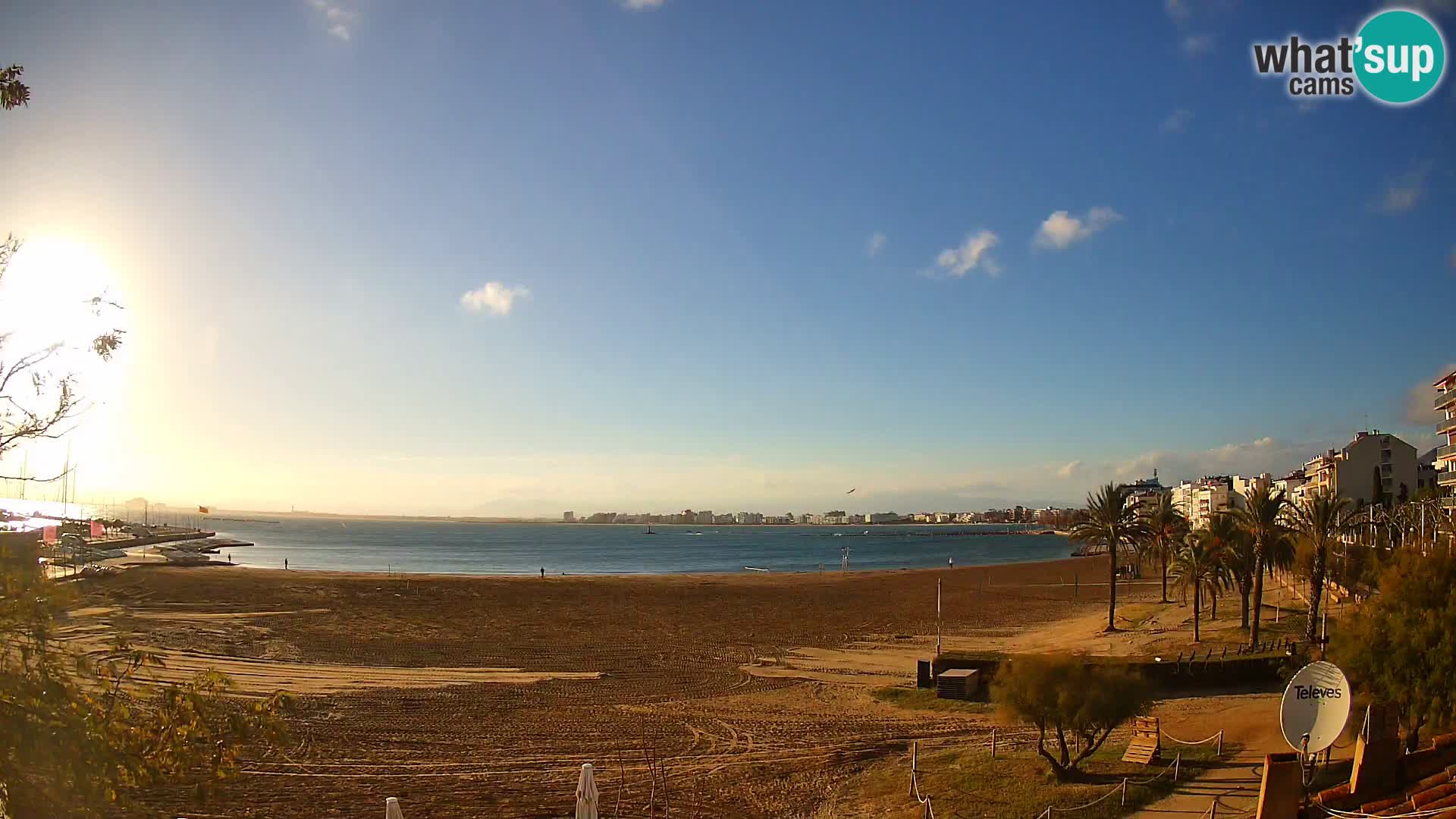 Webcam La Perola beach | ROSES | Costa Brava