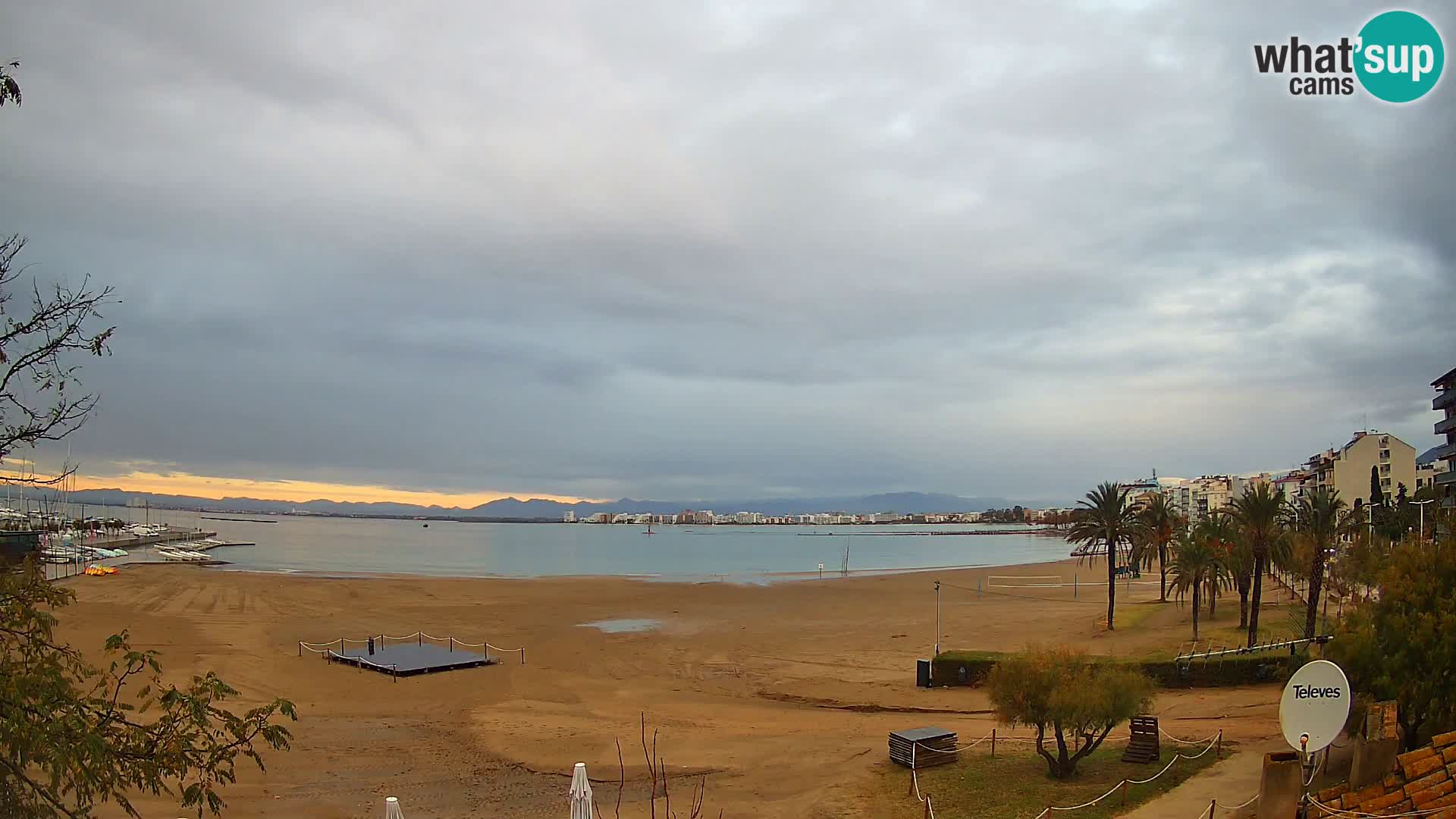 Webcam spiaggia La Perola | ROSES | Costa Brava