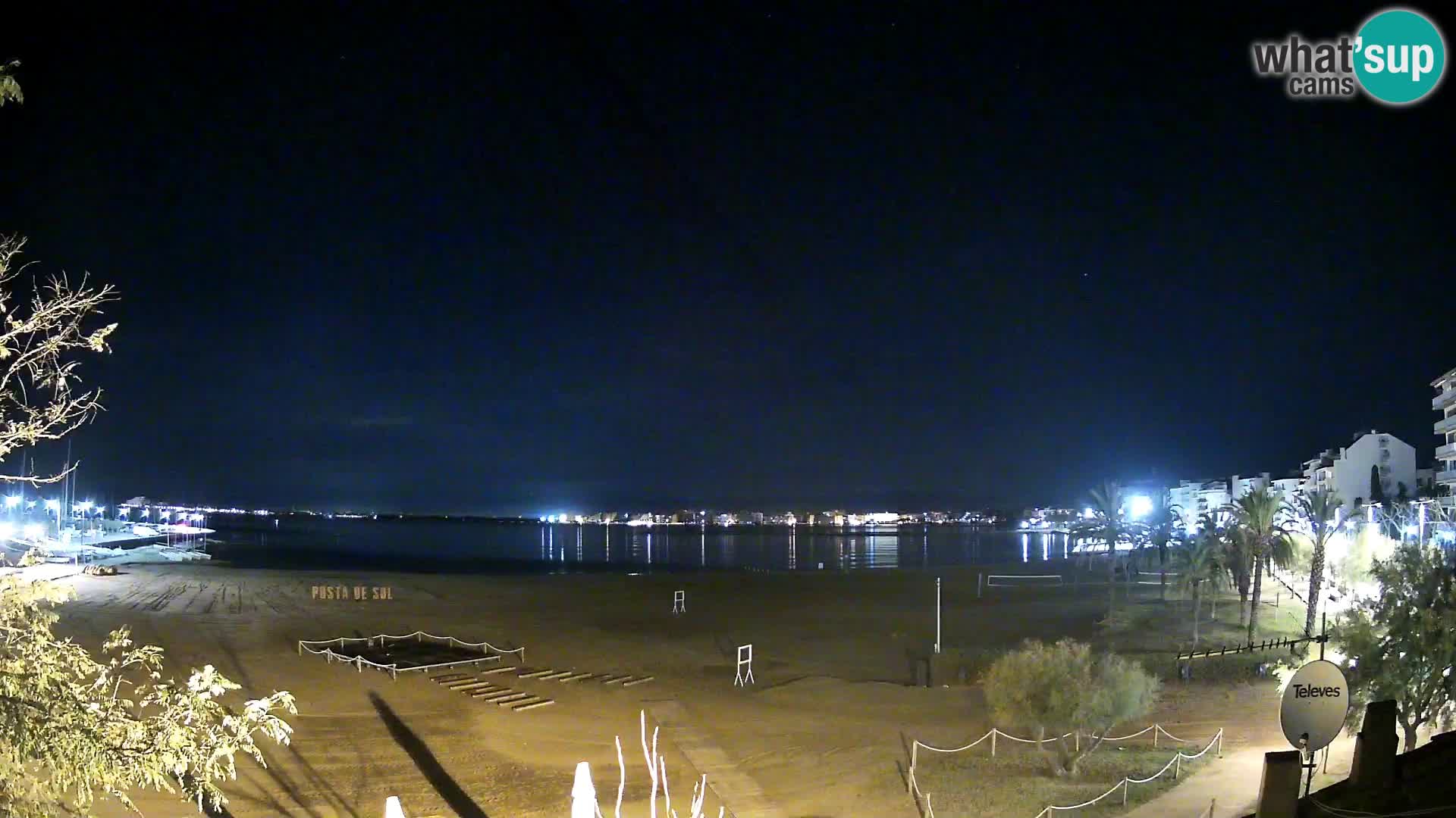 Webcam La Perola beach | ROSES | Costa Brava