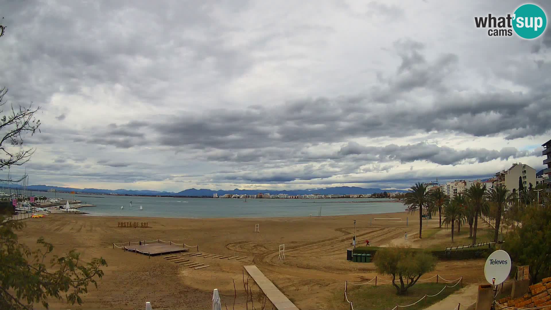 Web kamera plaža La Perola | ROSES | Costa Brava