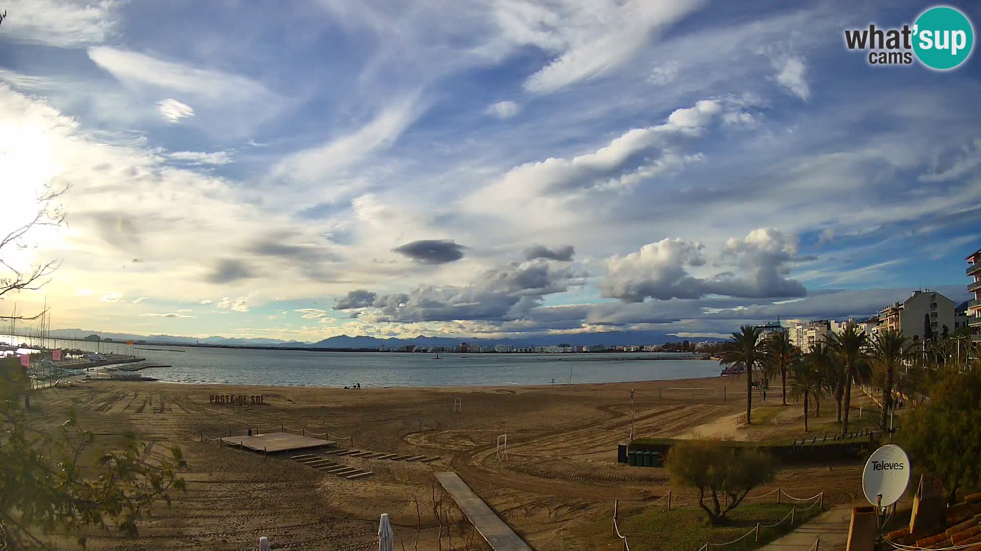 Web kamera plaža La Perola | ROSES | Costa Brava