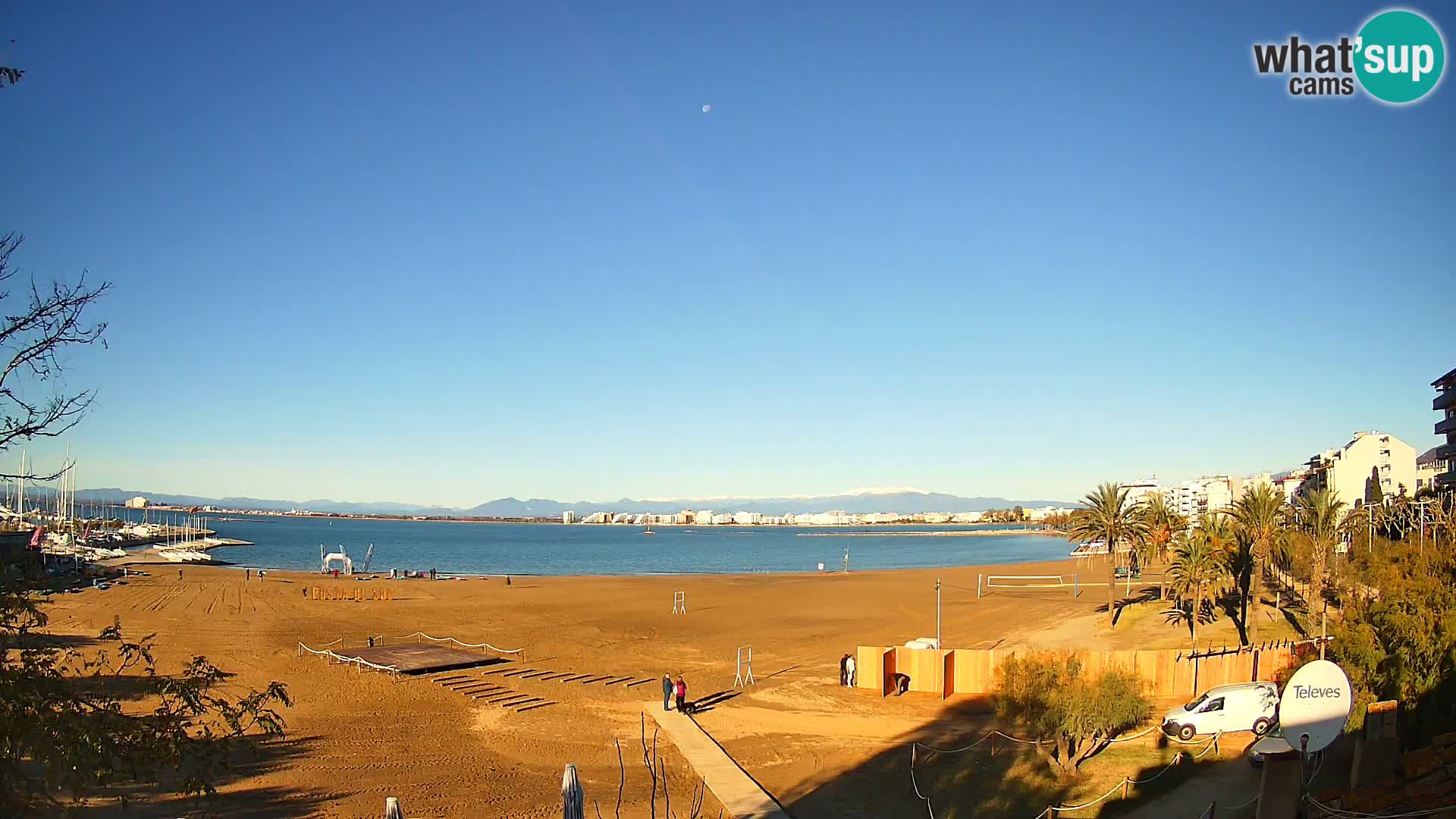 Webcam La Perola beach | ROSES | Costa Brava