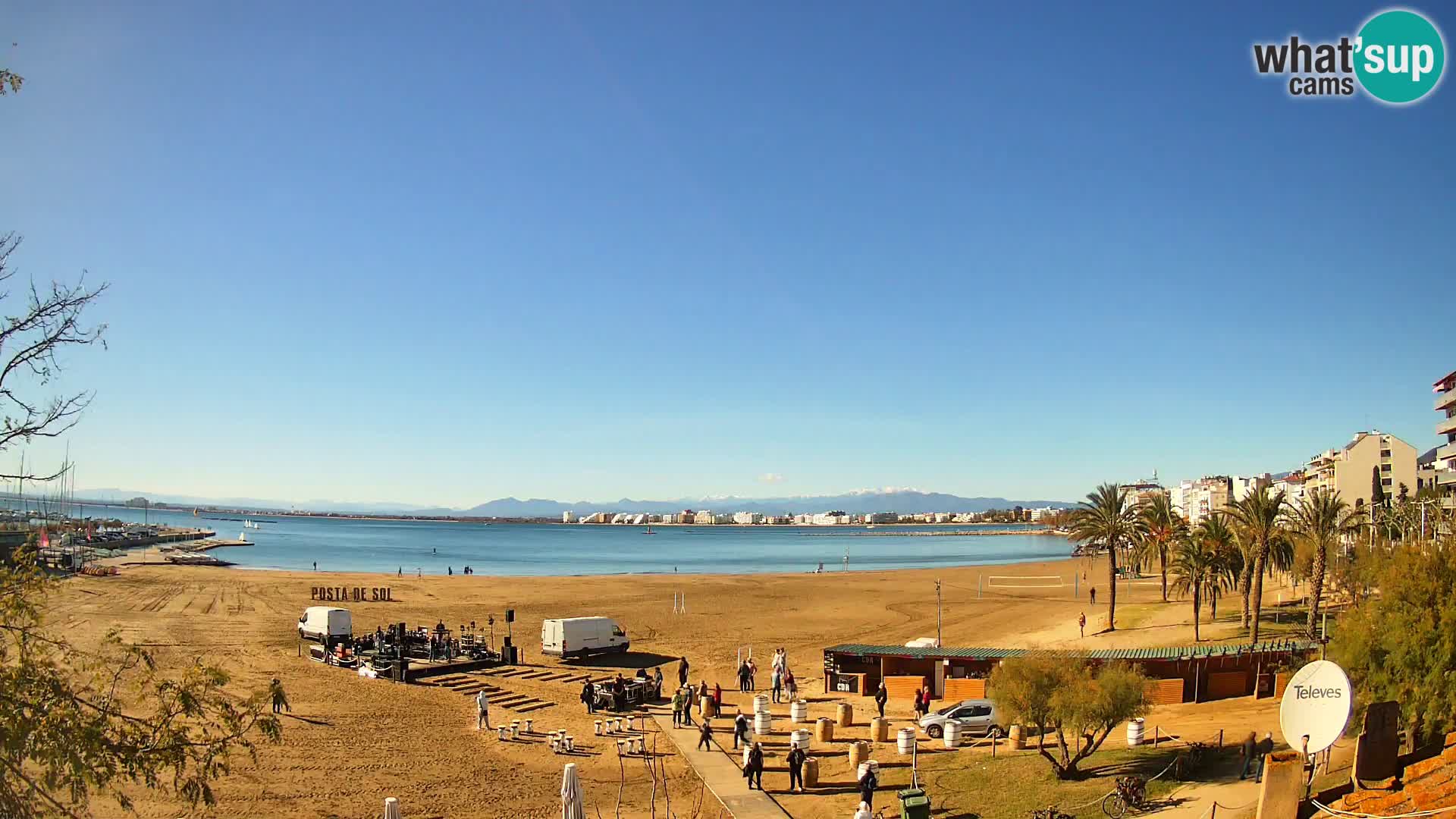 Webcam Strand La Perola | ROSES | Costa Brava