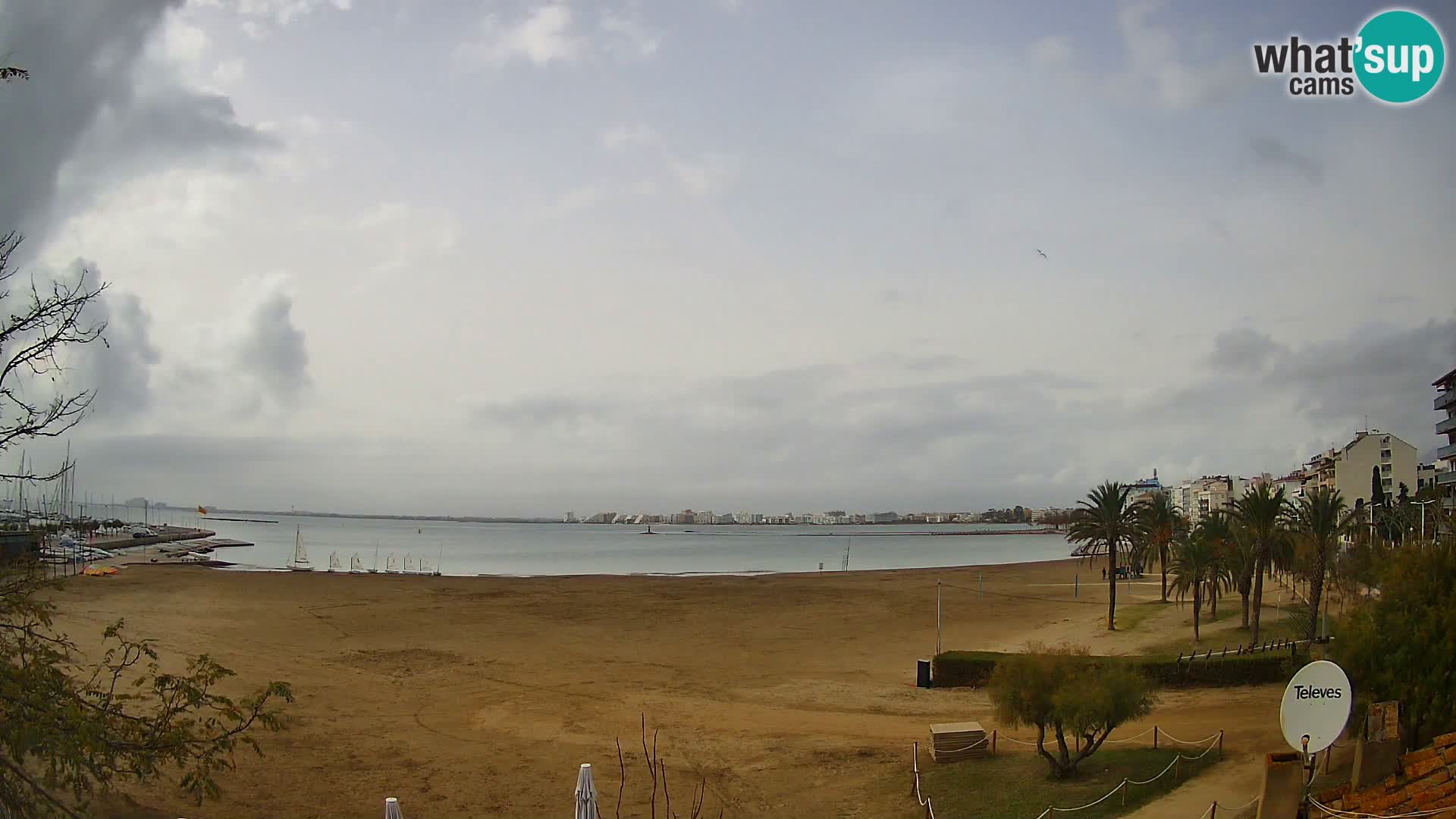 Webcam plage La Perola | ROSES | Costa Brava