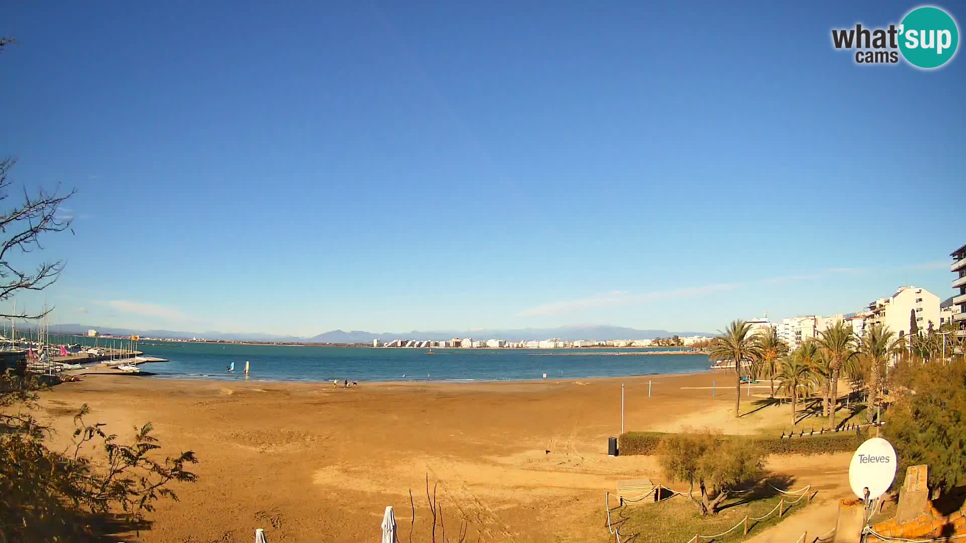 Webcam plage La Perola | ROSES | Costa Brava