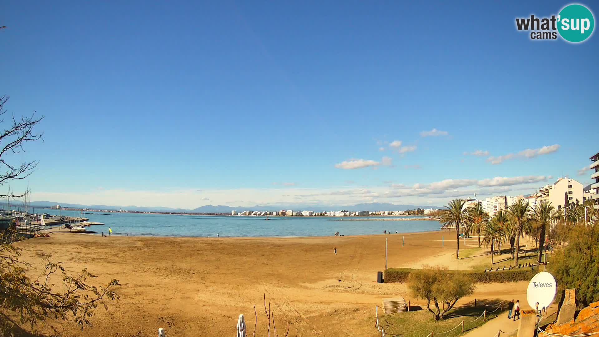 Webcam Strand La Perola | ROSES | Costa Brava