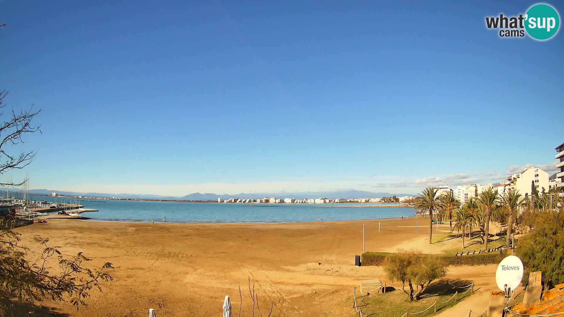 Webcam La Perola beach | ROSES | Costa Brava