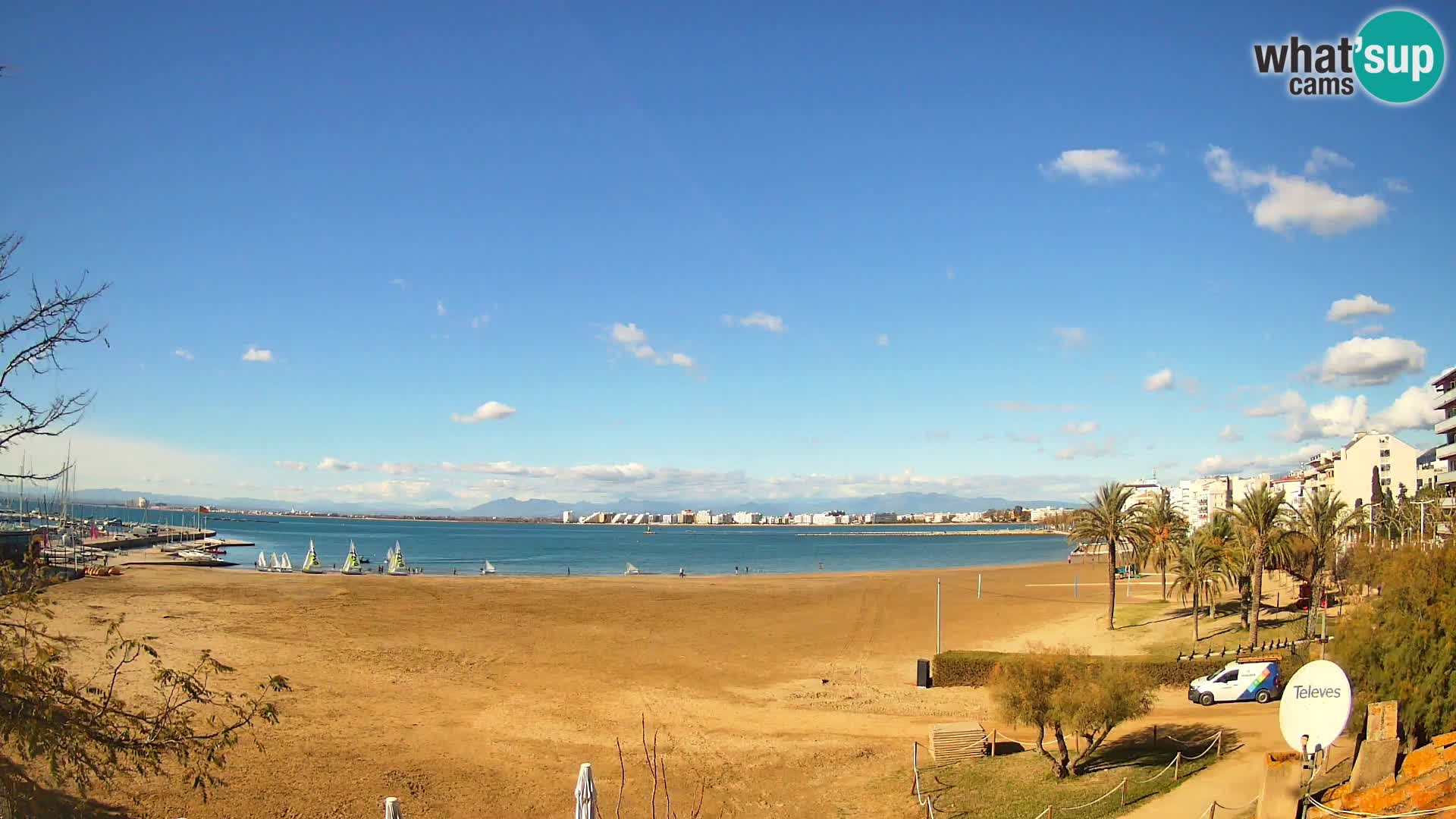 Webcam Strand La Perola | ROSES | Costa Brava