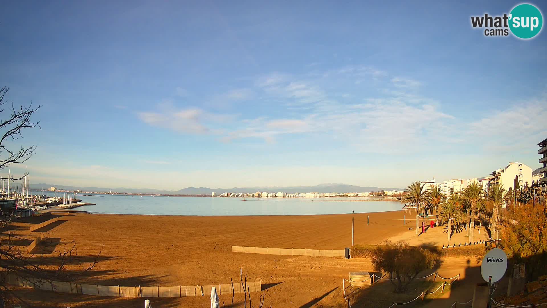 Webcam Strand La Perola | ROSES | Costa Brava