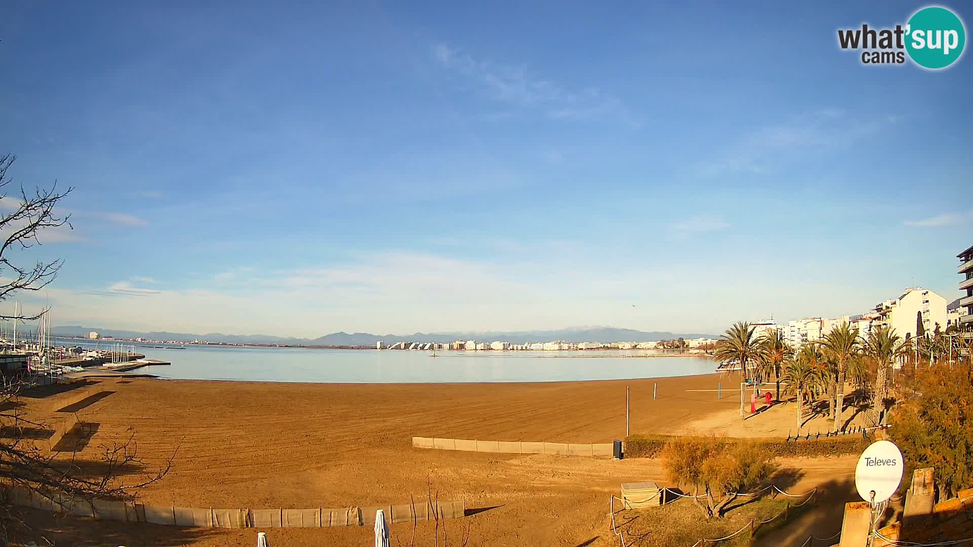 Webcam La Perola beach | ROSES | Costa Brava