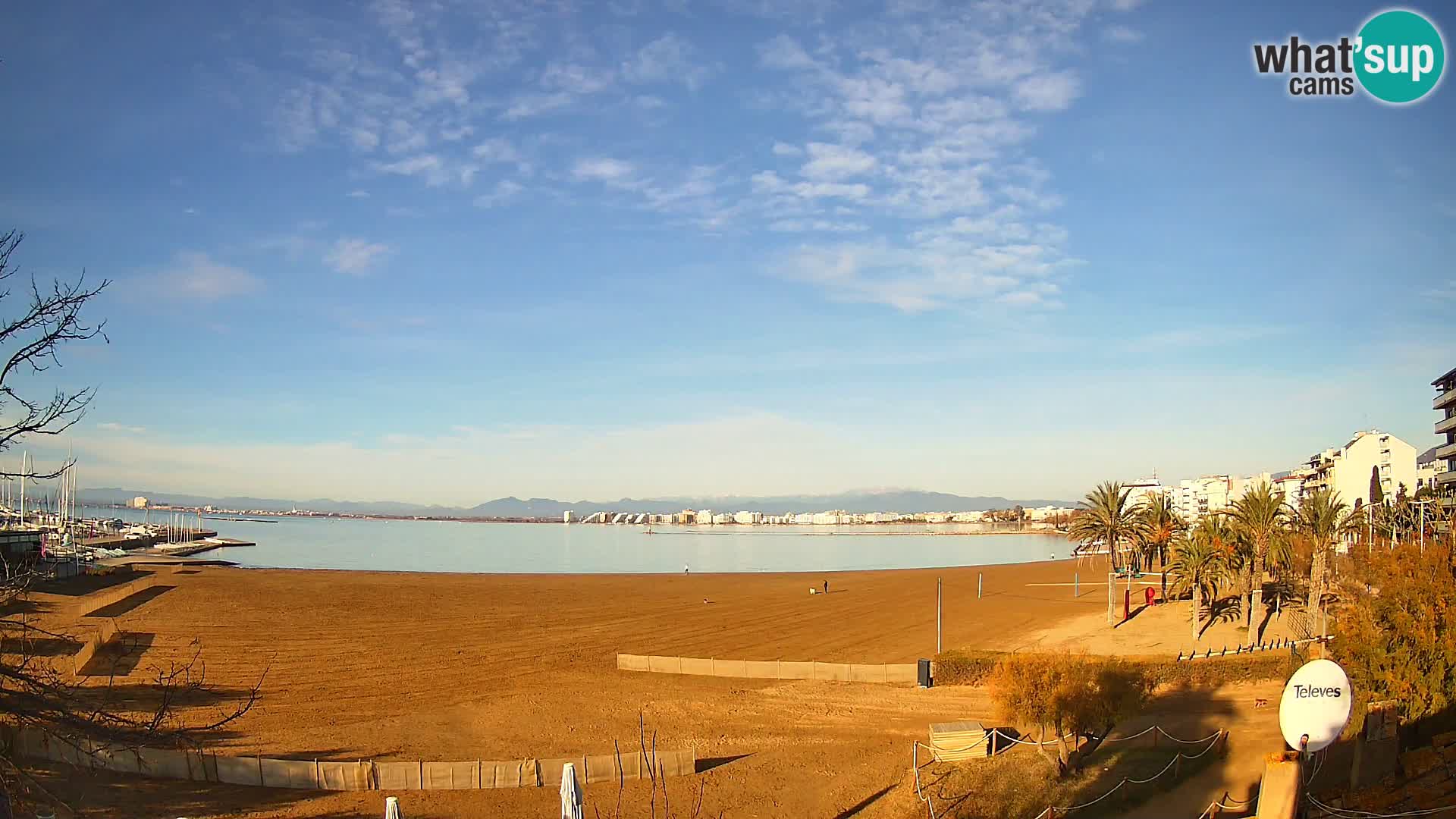 Kamera plaža La Perola | ROSES | Costa Brava