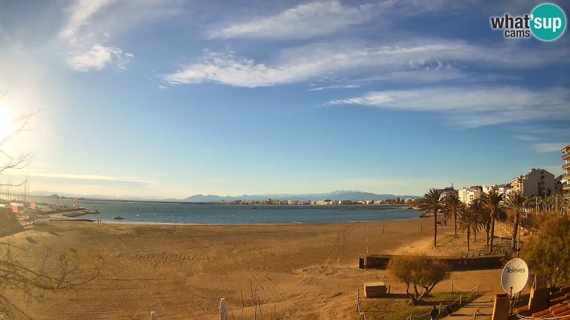 Webcam La Perola beach | ROSES | Costa Brava