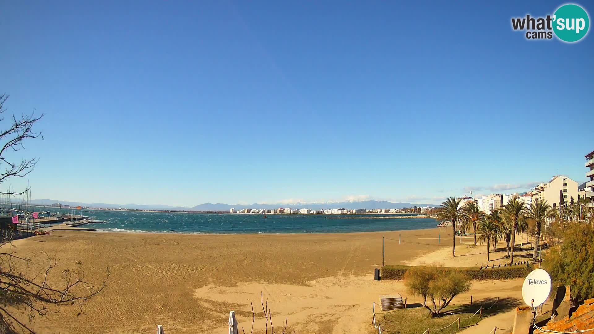 Webcam Strand La Perola | ROSES | Costa Brava