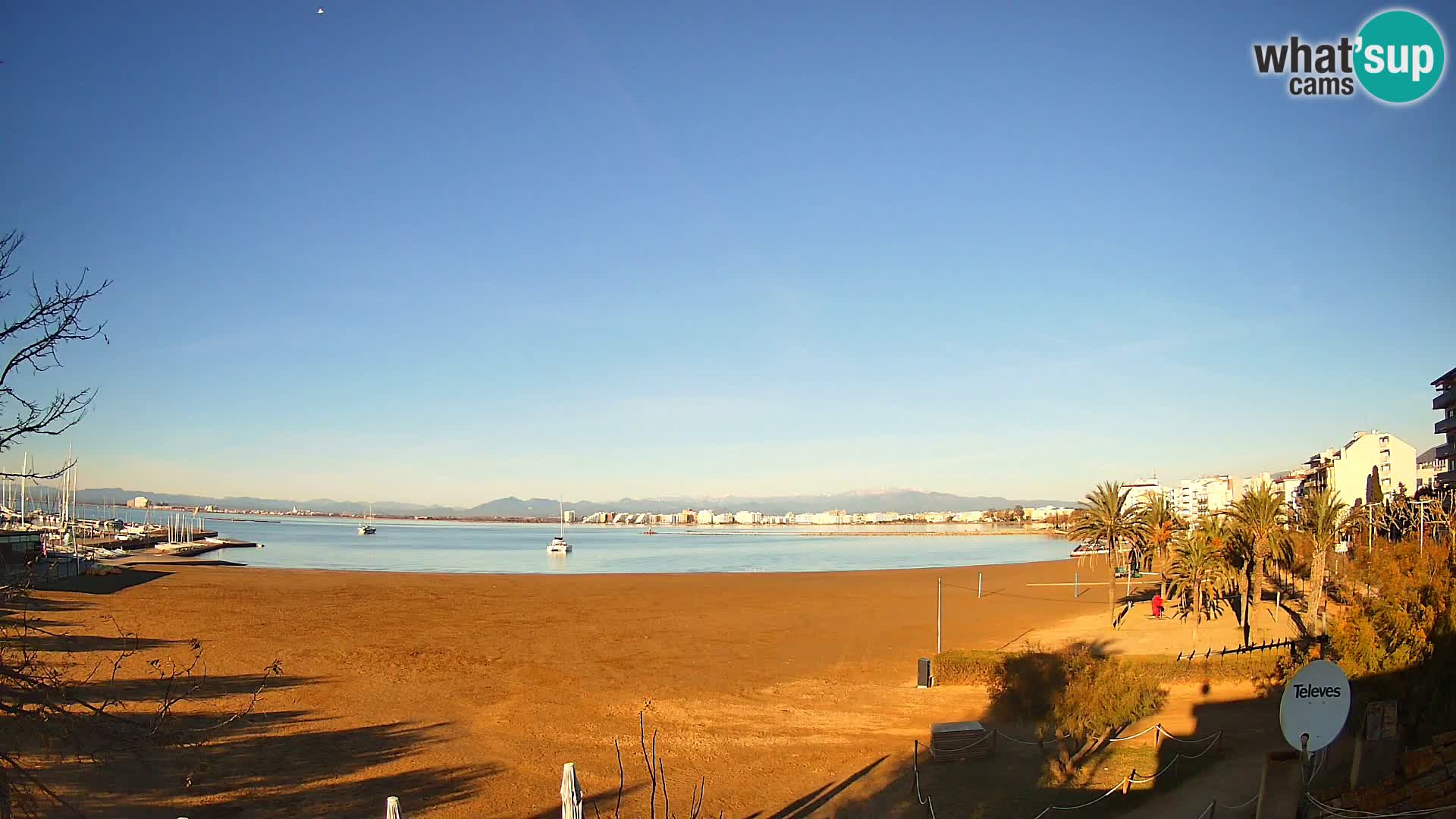 Webcam plage La Perola | ROSES | Costa Brava
