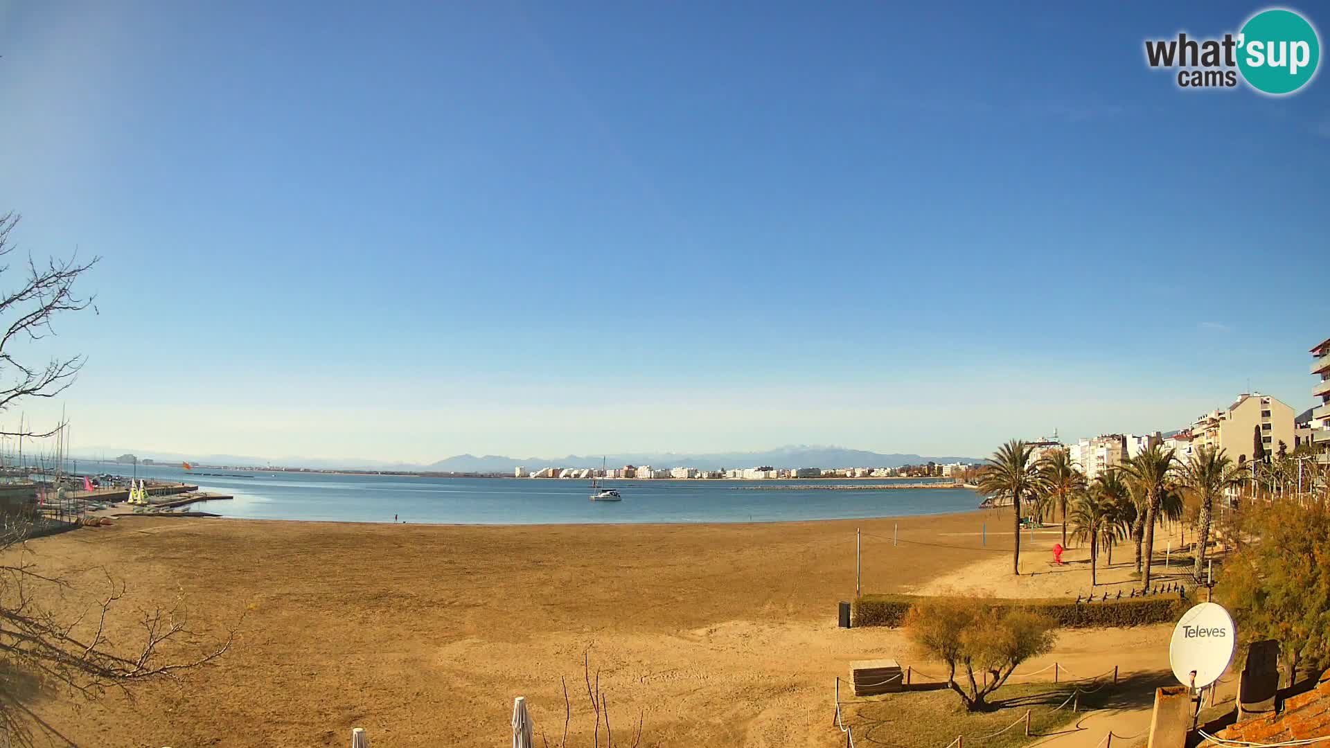 Kamera plaža La Perola | ROSES | Costa Brava