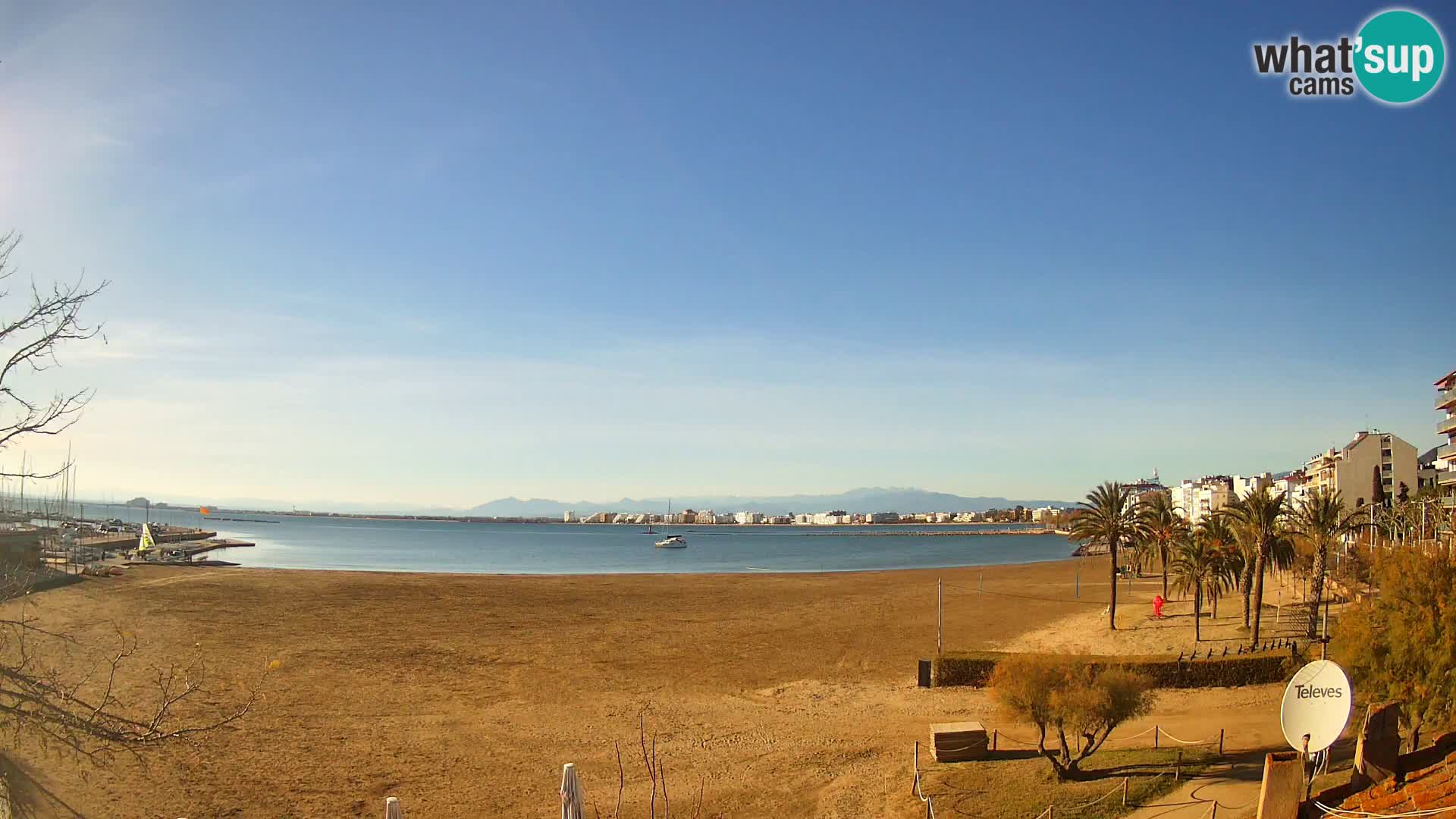 Kamera plaža La Perola | ROSES | Costa Brava