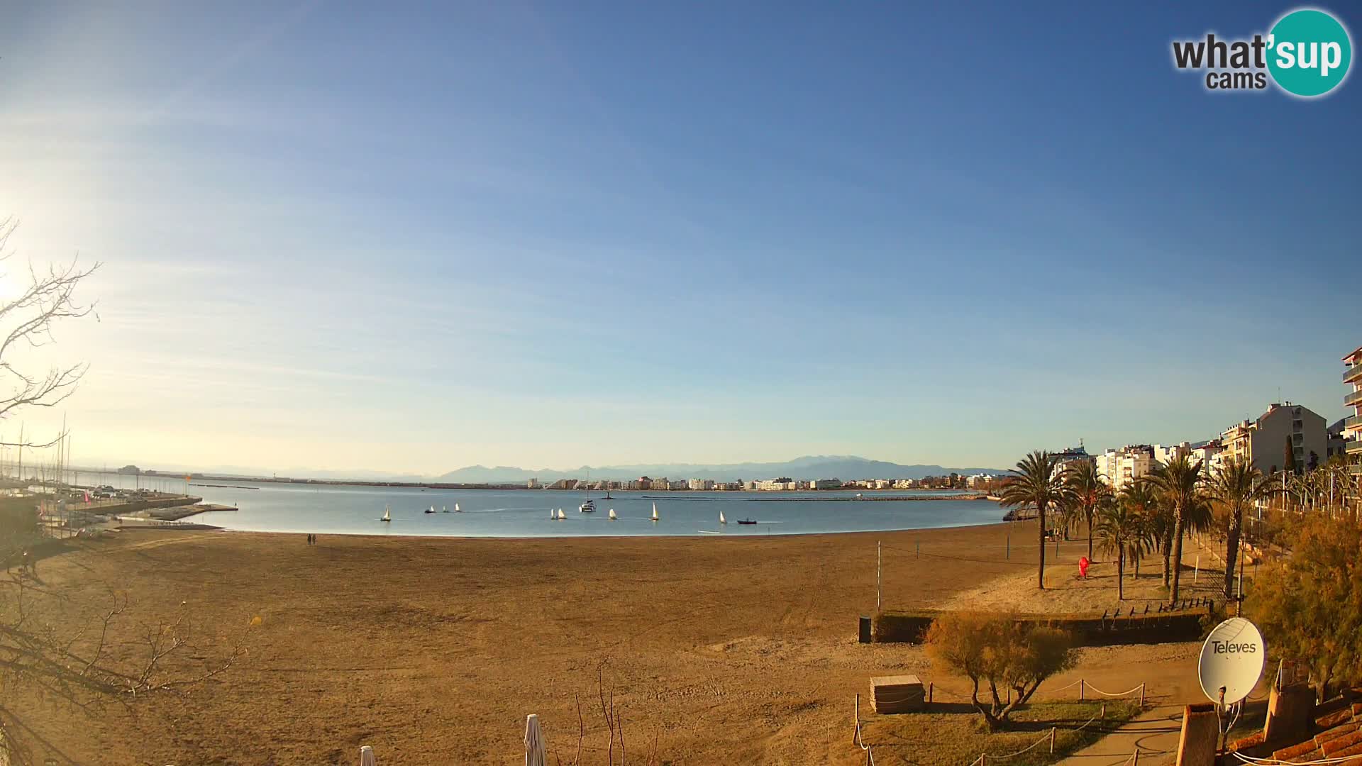 Kamera plaža La Perola | ROSES | Costa Brava