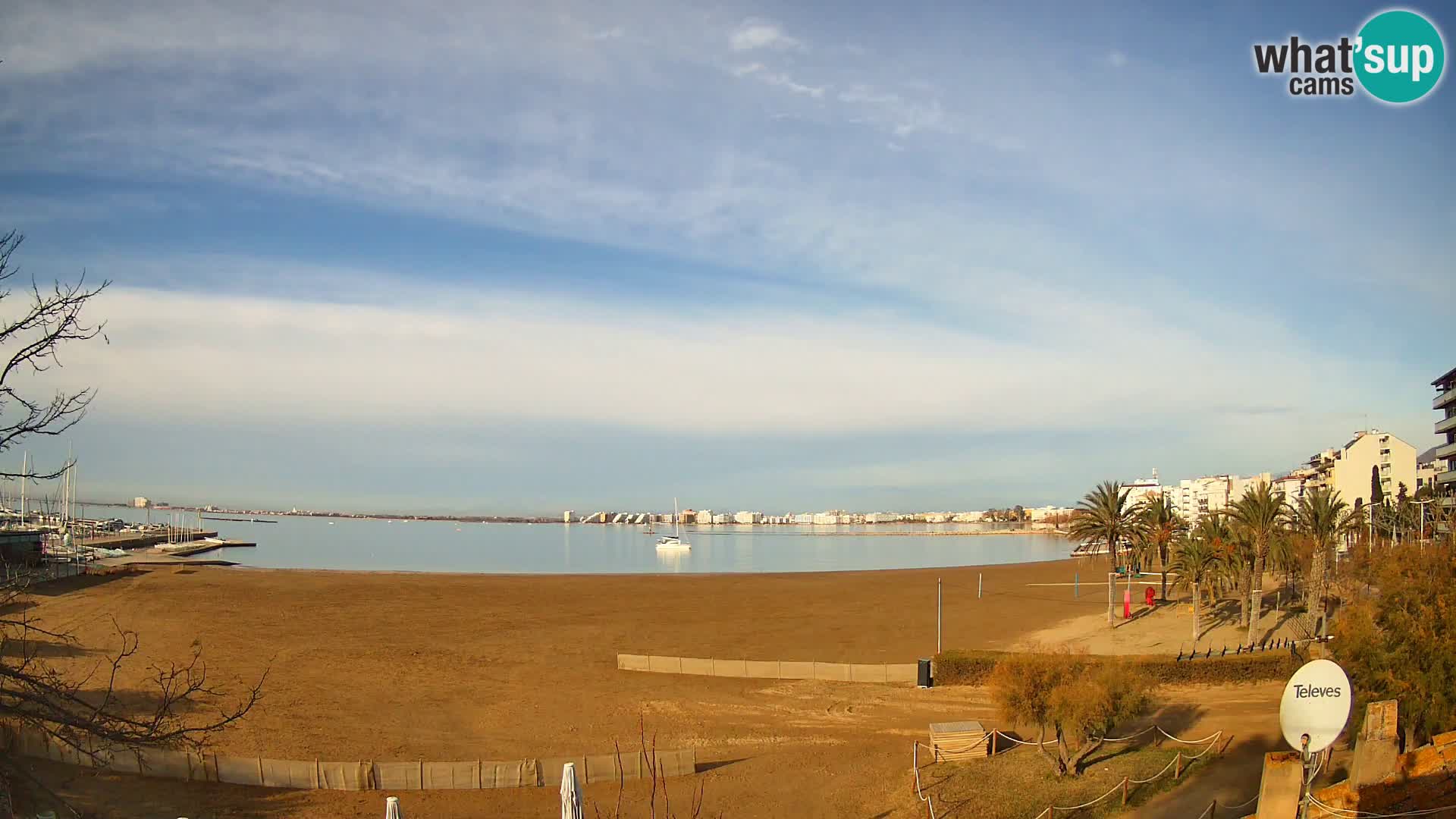 Webcam La Perola beach | ROSES | Costa Brava