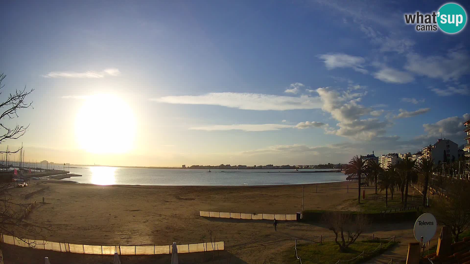 Webcam plage La Perola | ROSES | Costa Brava