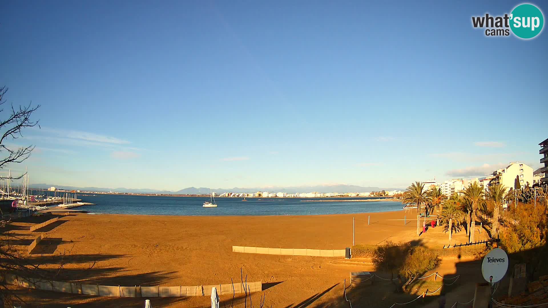 Webcam La Perola beach | ROSES | Costa Brava