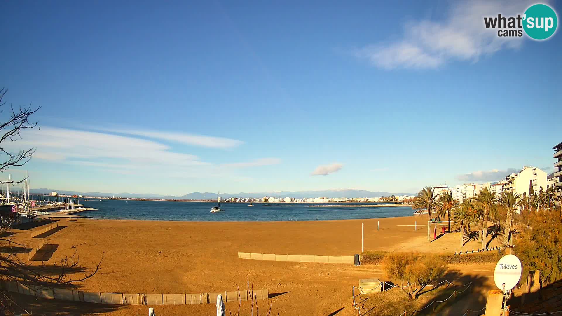 Webcam La Perola beach | ROSES | Costa Brava