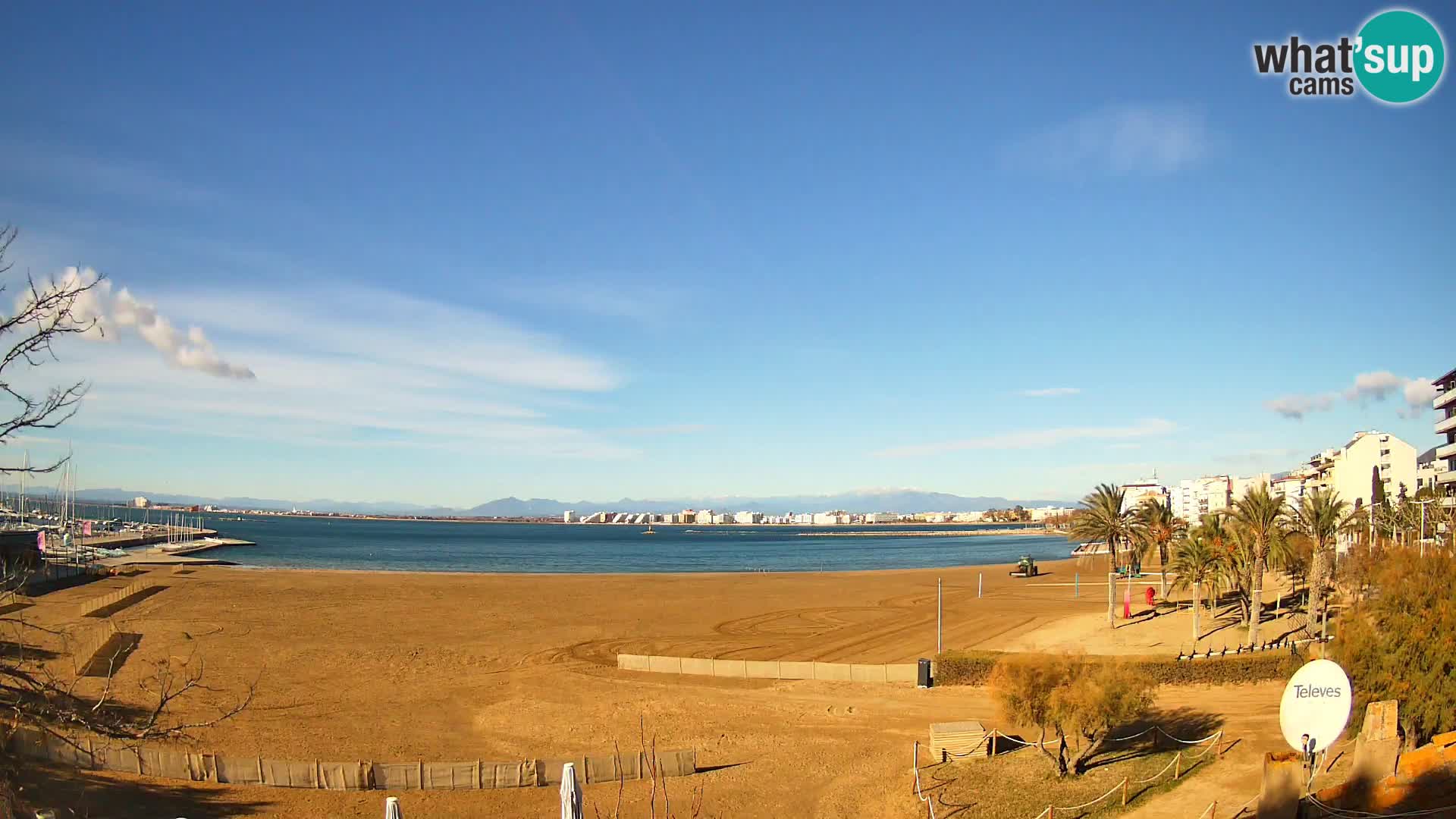 Webcam La Perola beach | ROSES | Costa Brava