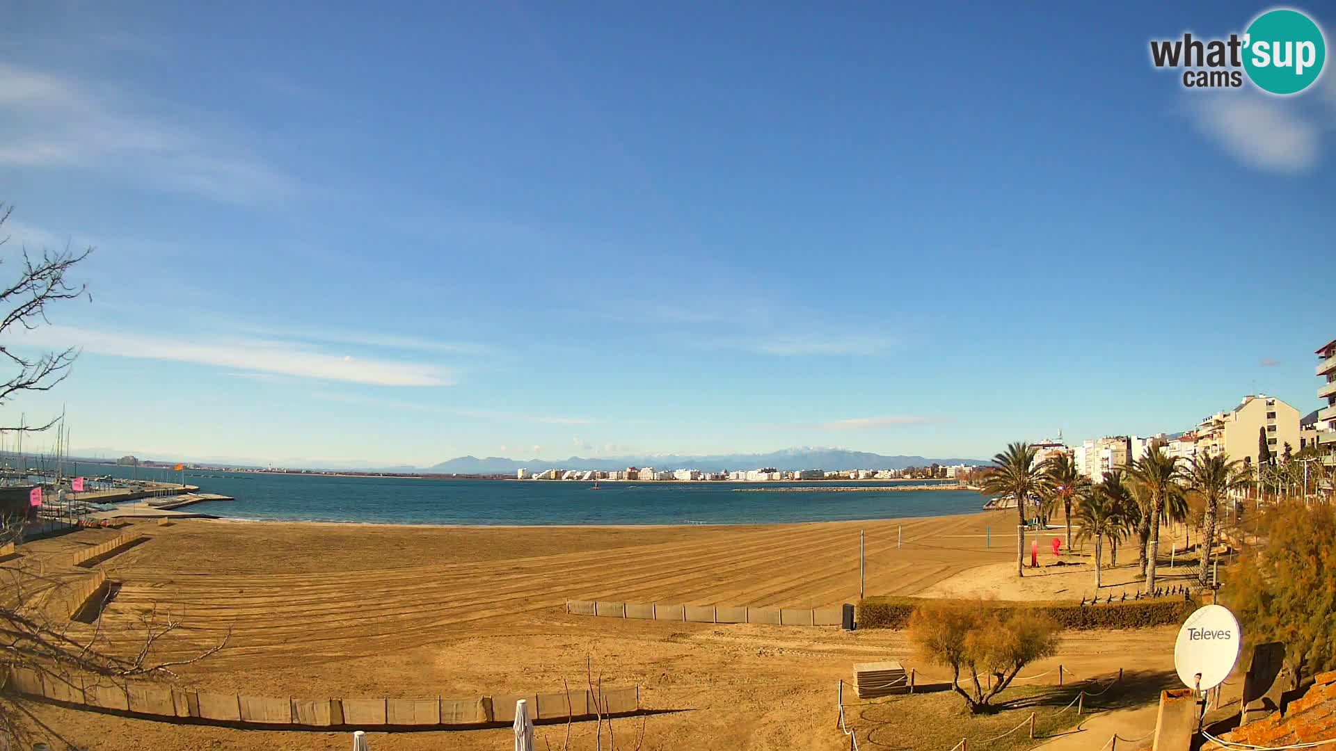 Web kamera plaža La Perola | ROSES | Costa Brava