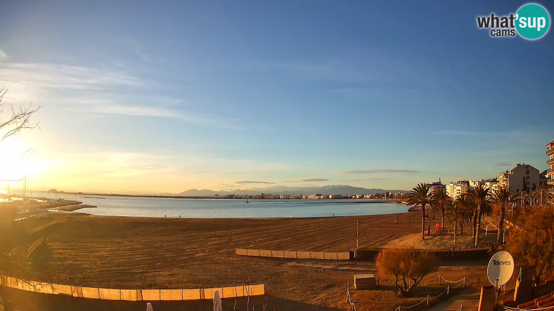 Webcam Strand La Perola | ROSES | Costa Brava