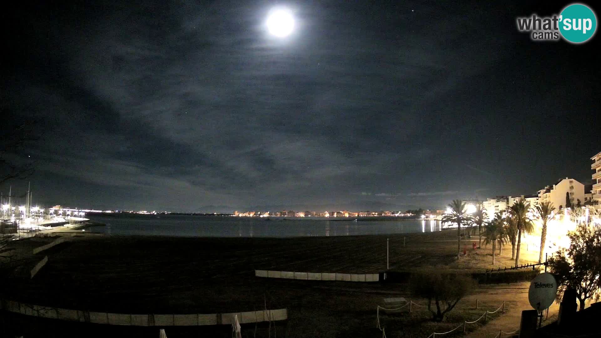 Web kamera plaža La Perola | ROSES | Costa Brava