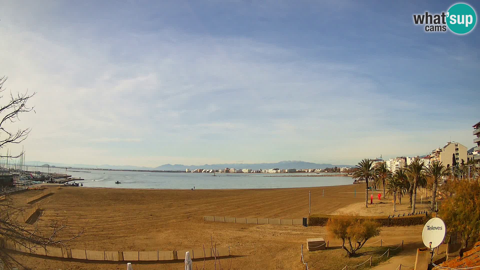 Webcam La Perola beach | ROSES | Costa Brava