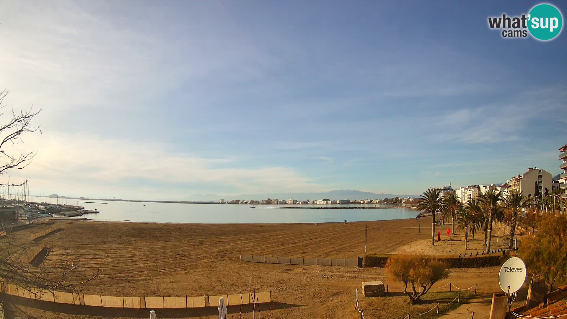 Webcam La Perola beach | ROSES | Costa Brava