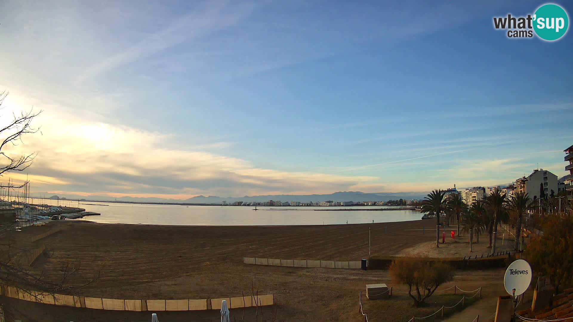 Webcam La Perola beach | ROSES | Costa Brava