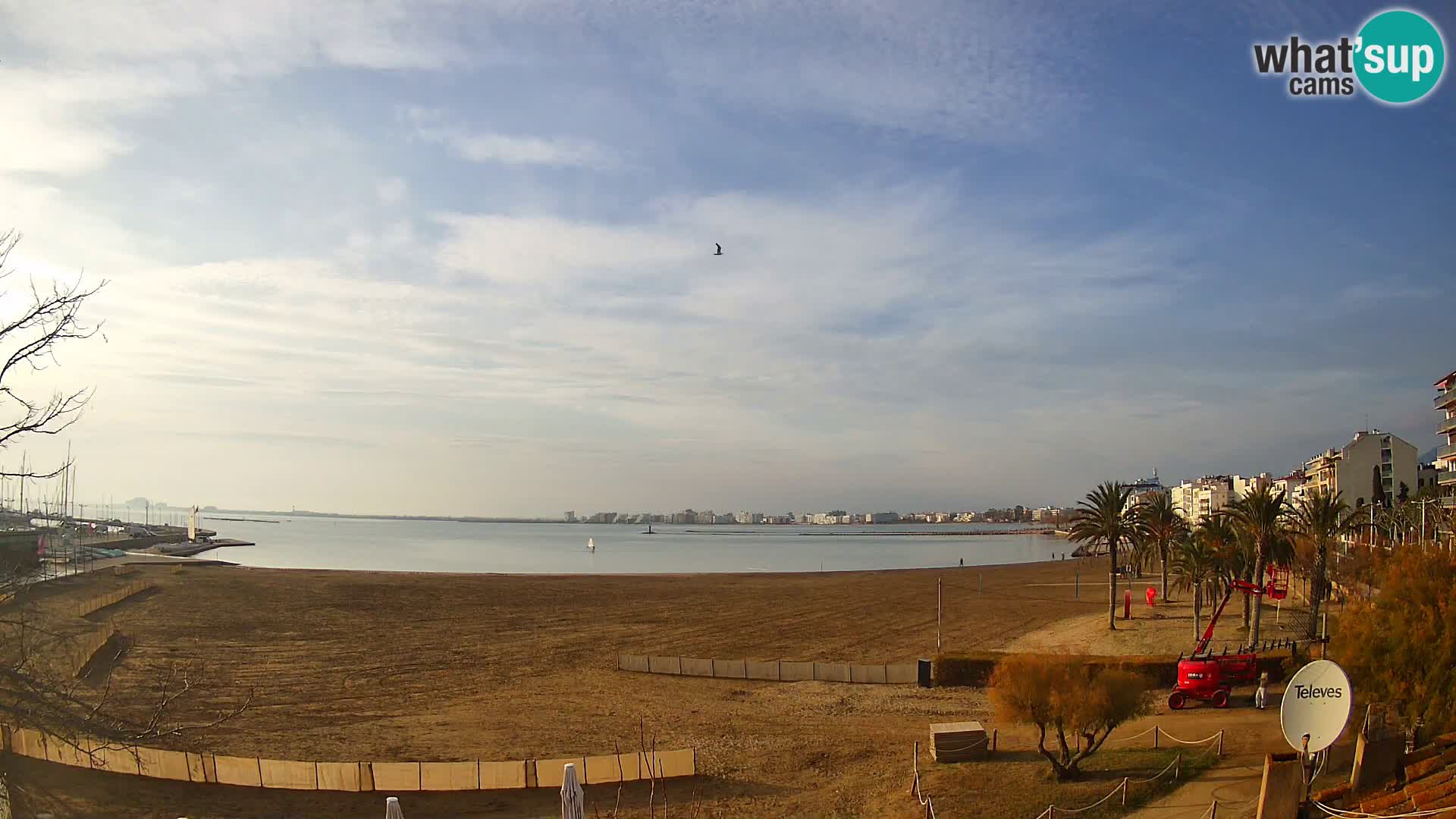 Web kamera plaža La Perola | ROSES | Costa Brava