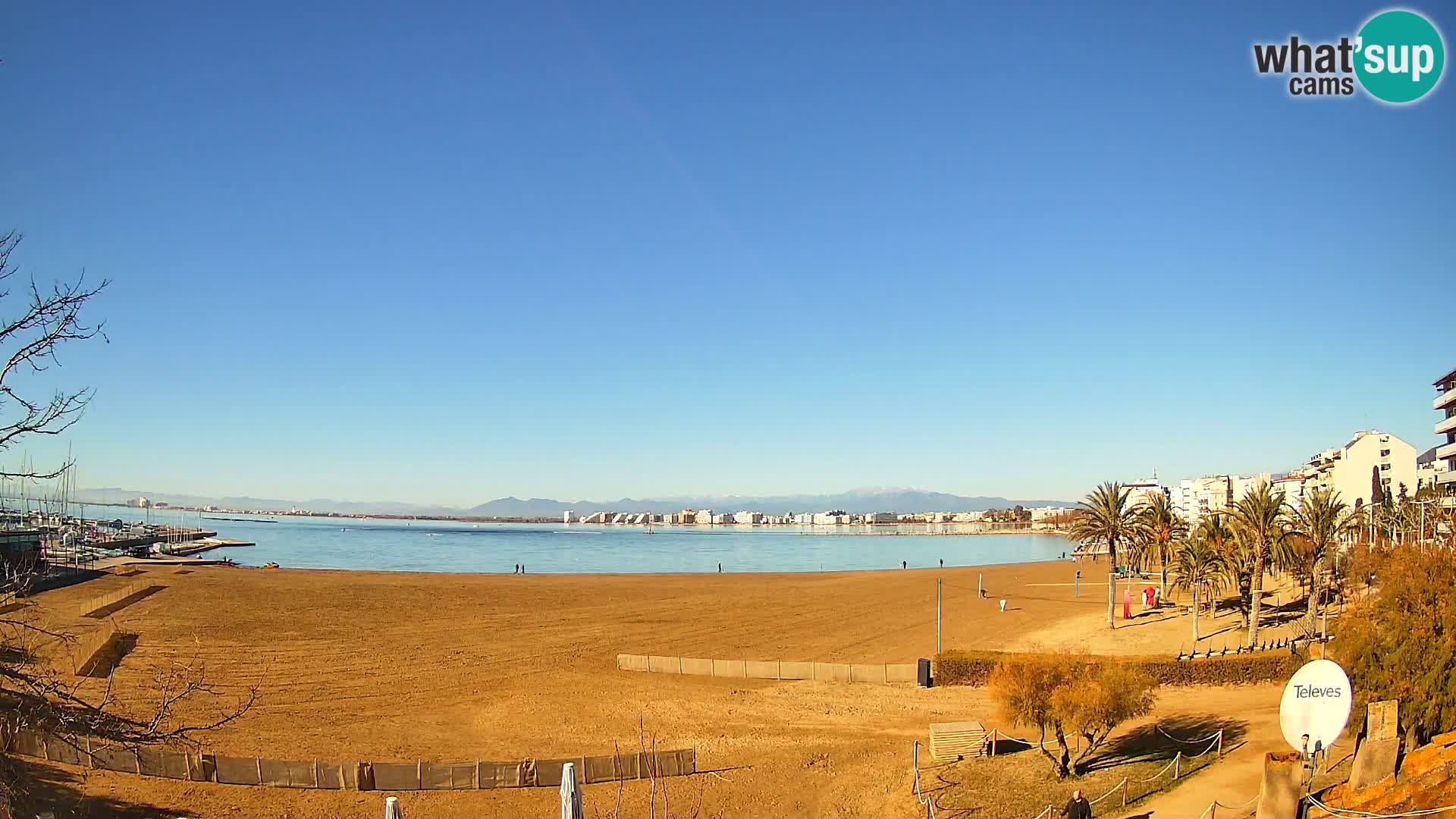Webcam La Perola beach | ROSES | Costa Brava