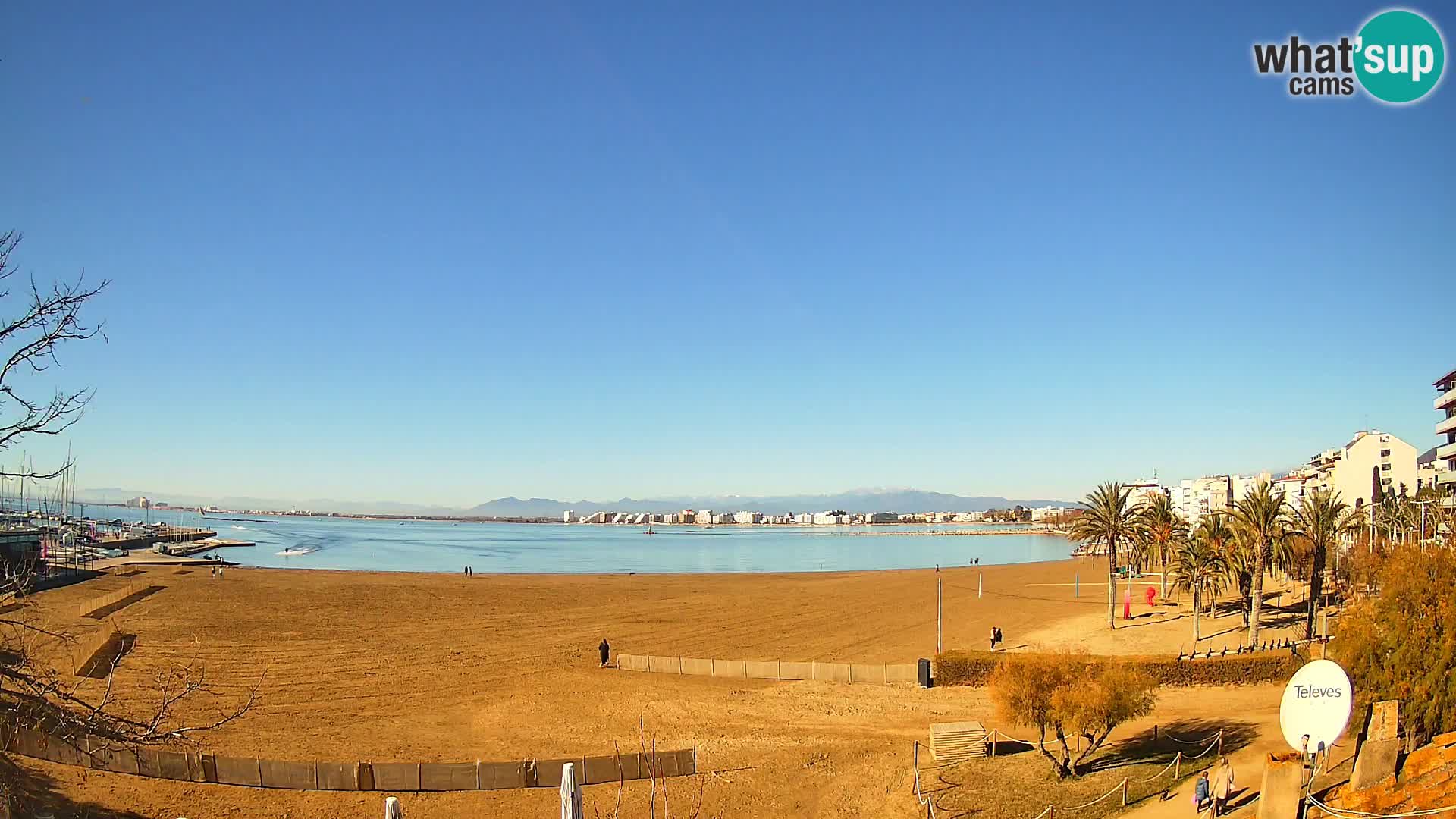Webcam Strand La Perola | ROSES | Costa Brava