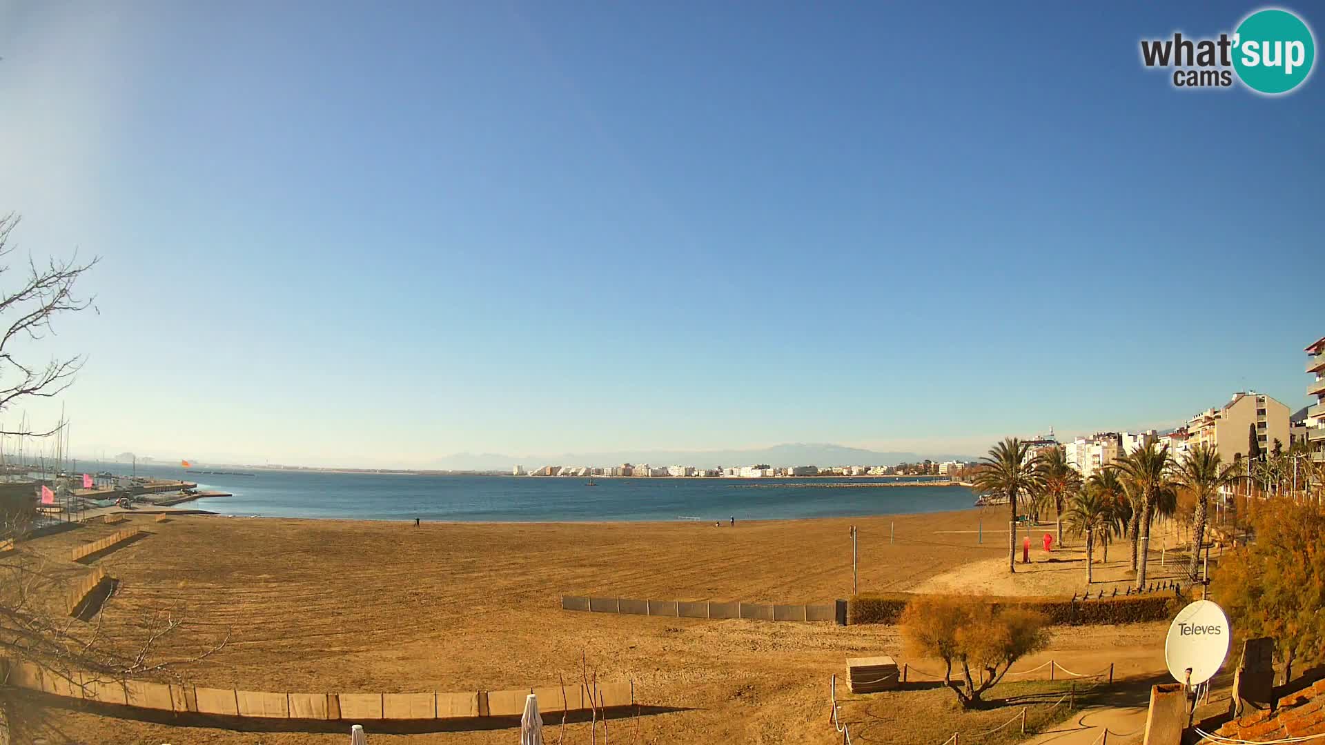 Webcam La Perola beach | ROSES | Costa Brava