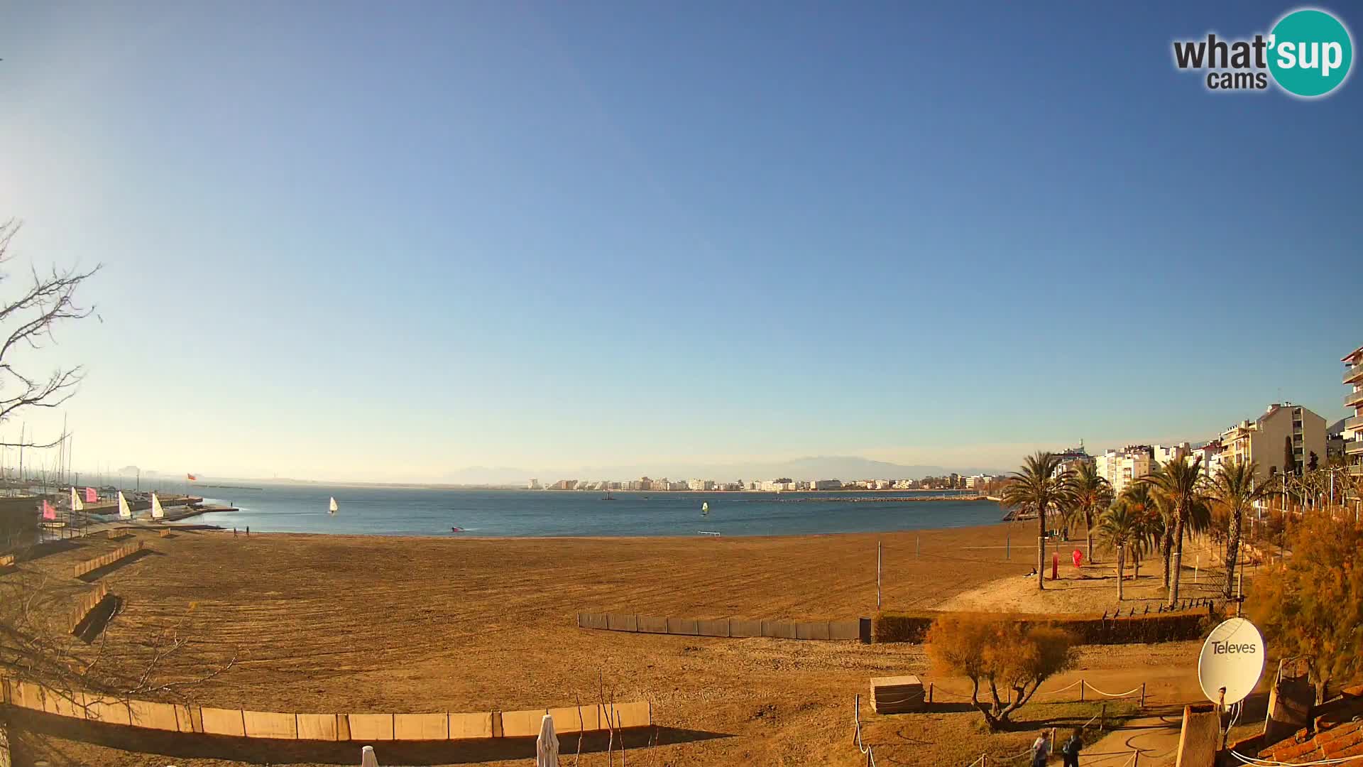 Webcam La Perola beach | ROSES | Costa Brava