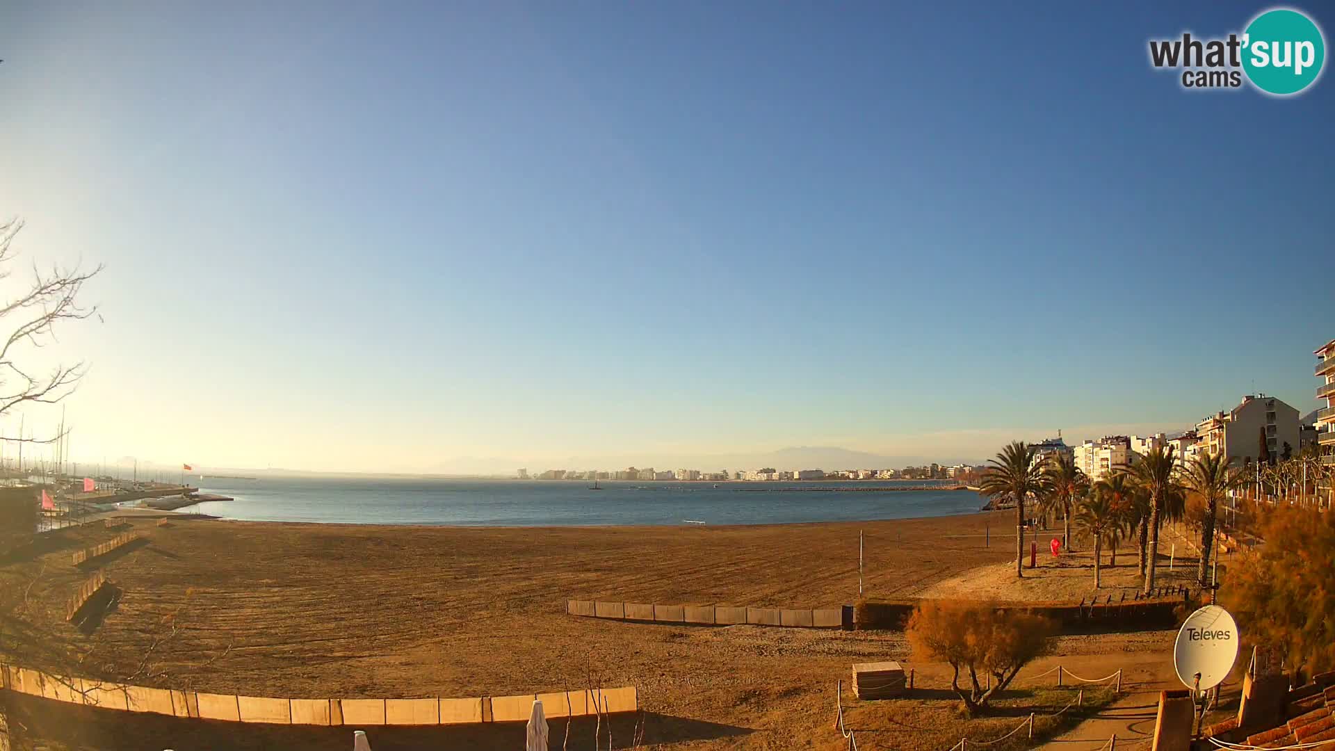 Web kamera plaža La Perola | ROSES | Costa Brava