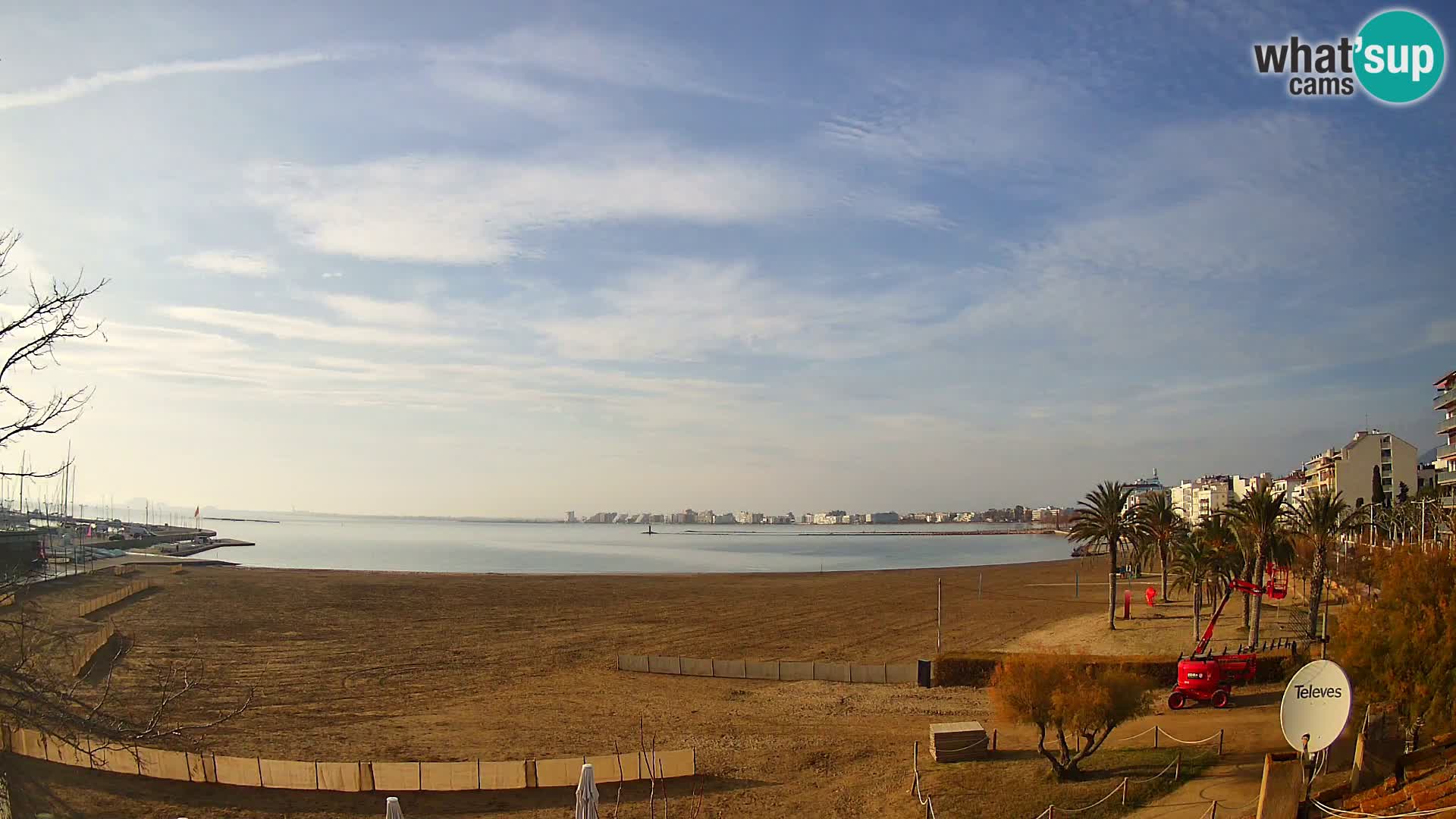 Webcam Strand La Perola | ROSES | Costa Brava