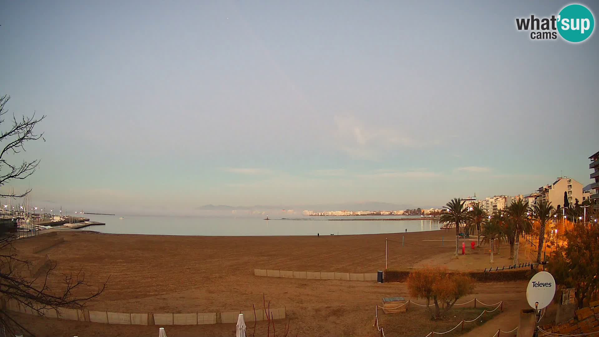 Webcam Strand La Perola | ROSES | Costa Brava