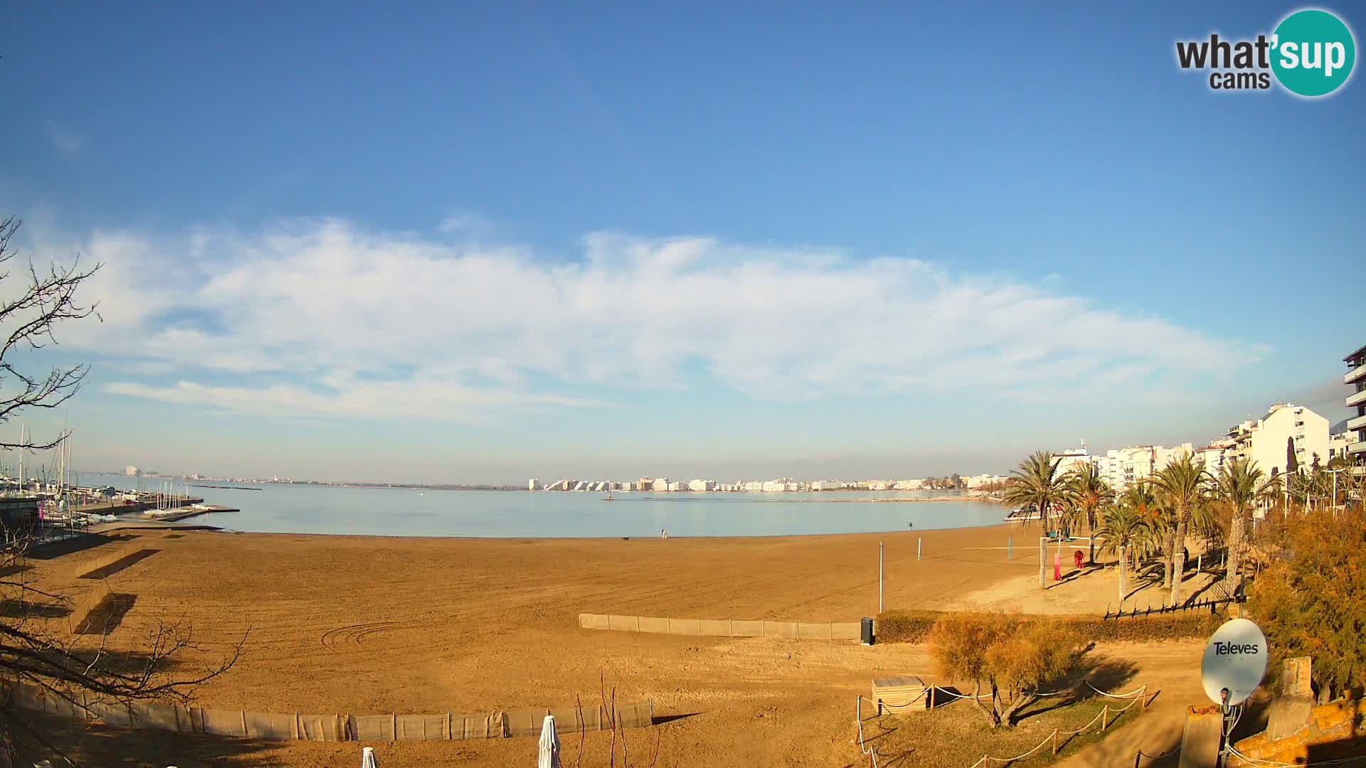 Webcam La Perola beach | ROSES | Costa Brava