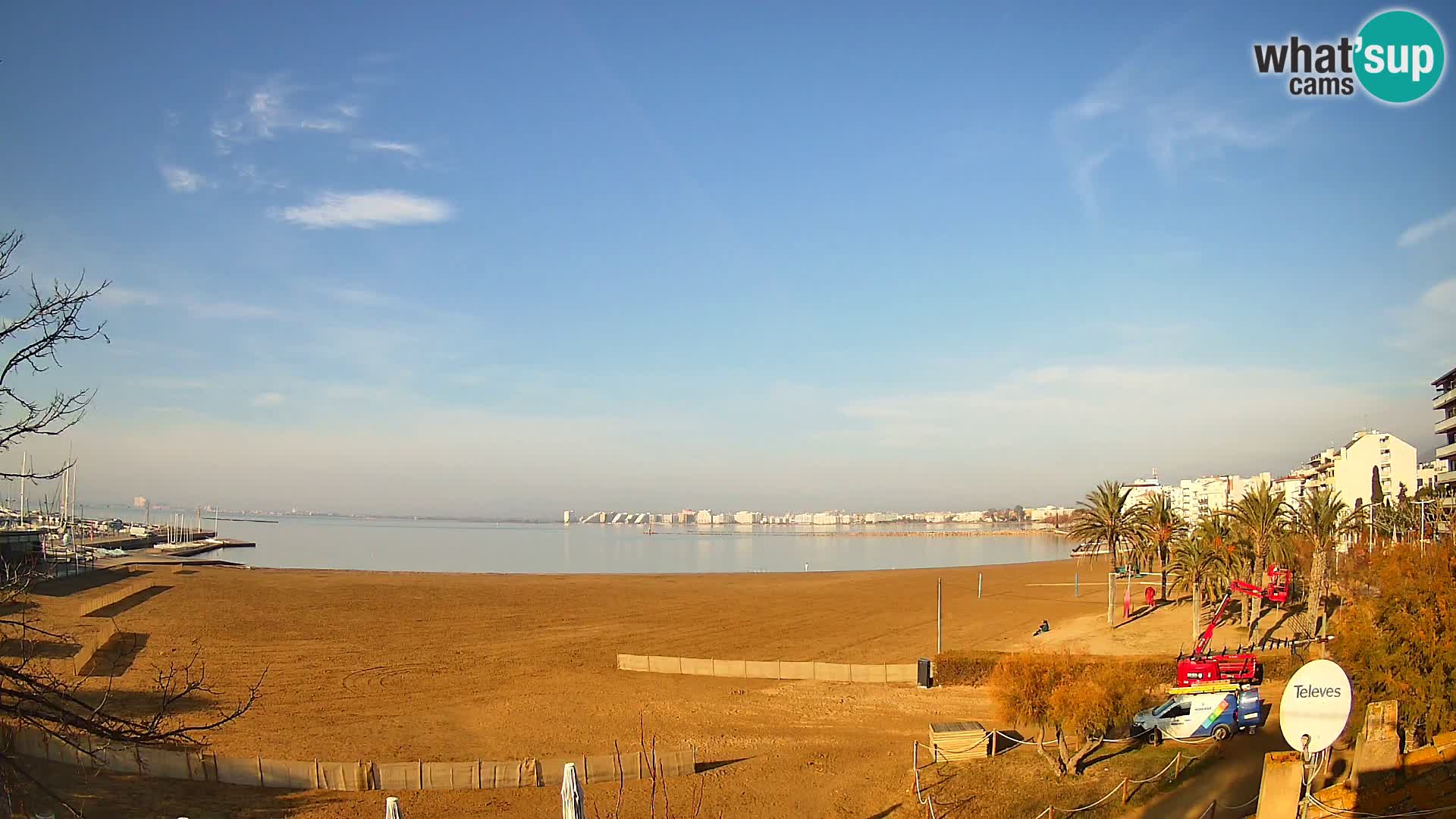 Webcam spiaggia La Perola | ROSES | Costa Brava