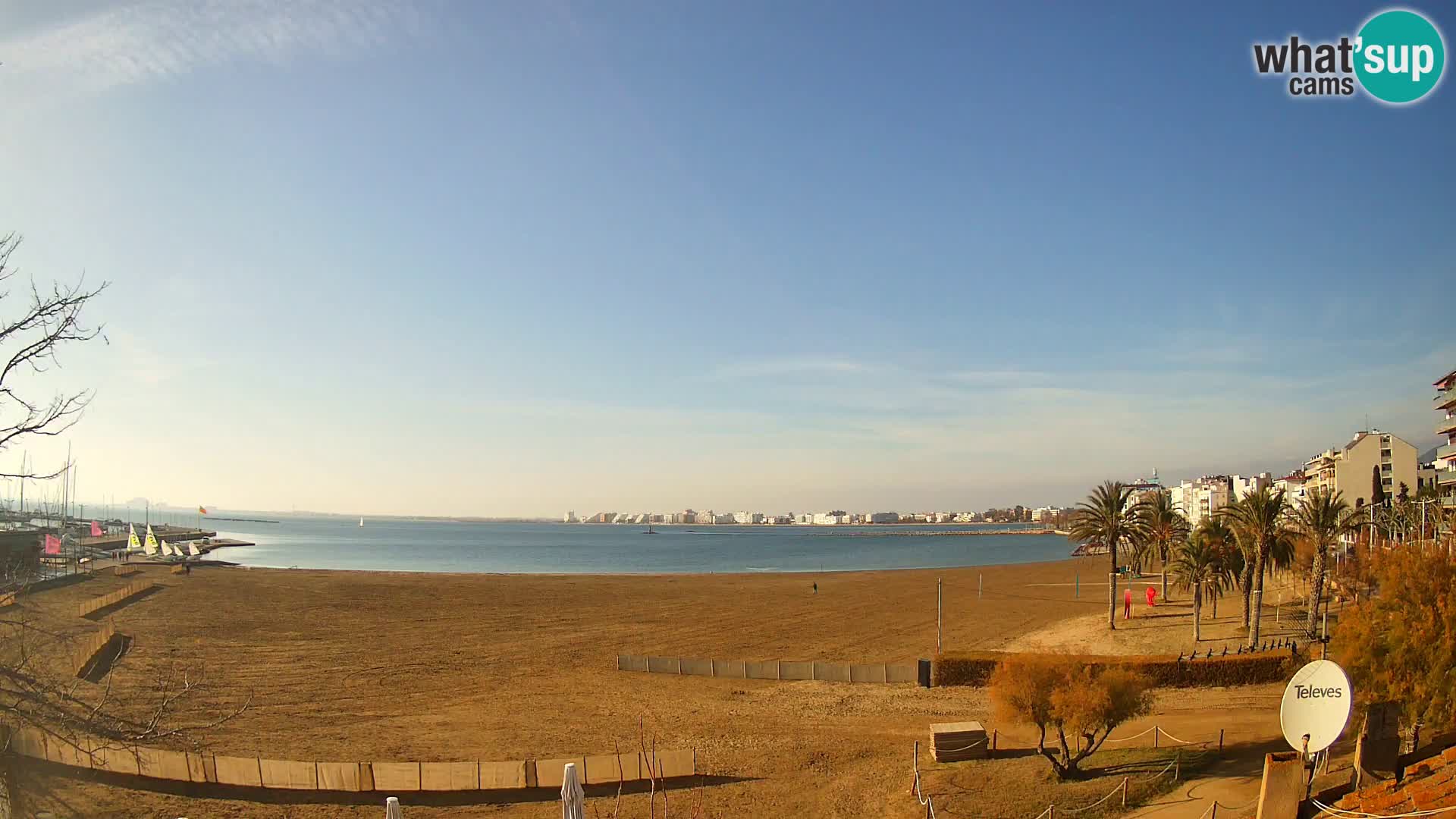 Webcam Strand La Perola | ROSES | Costa Brava