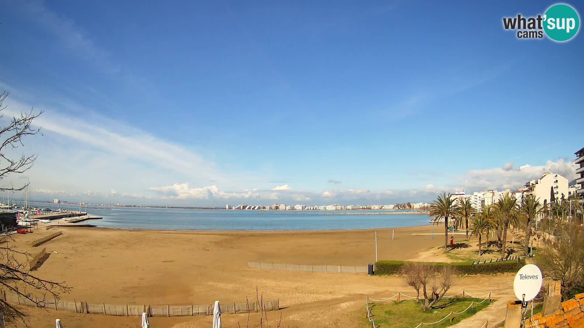 Webcam plage La Perola | ROSES | Costa Brava