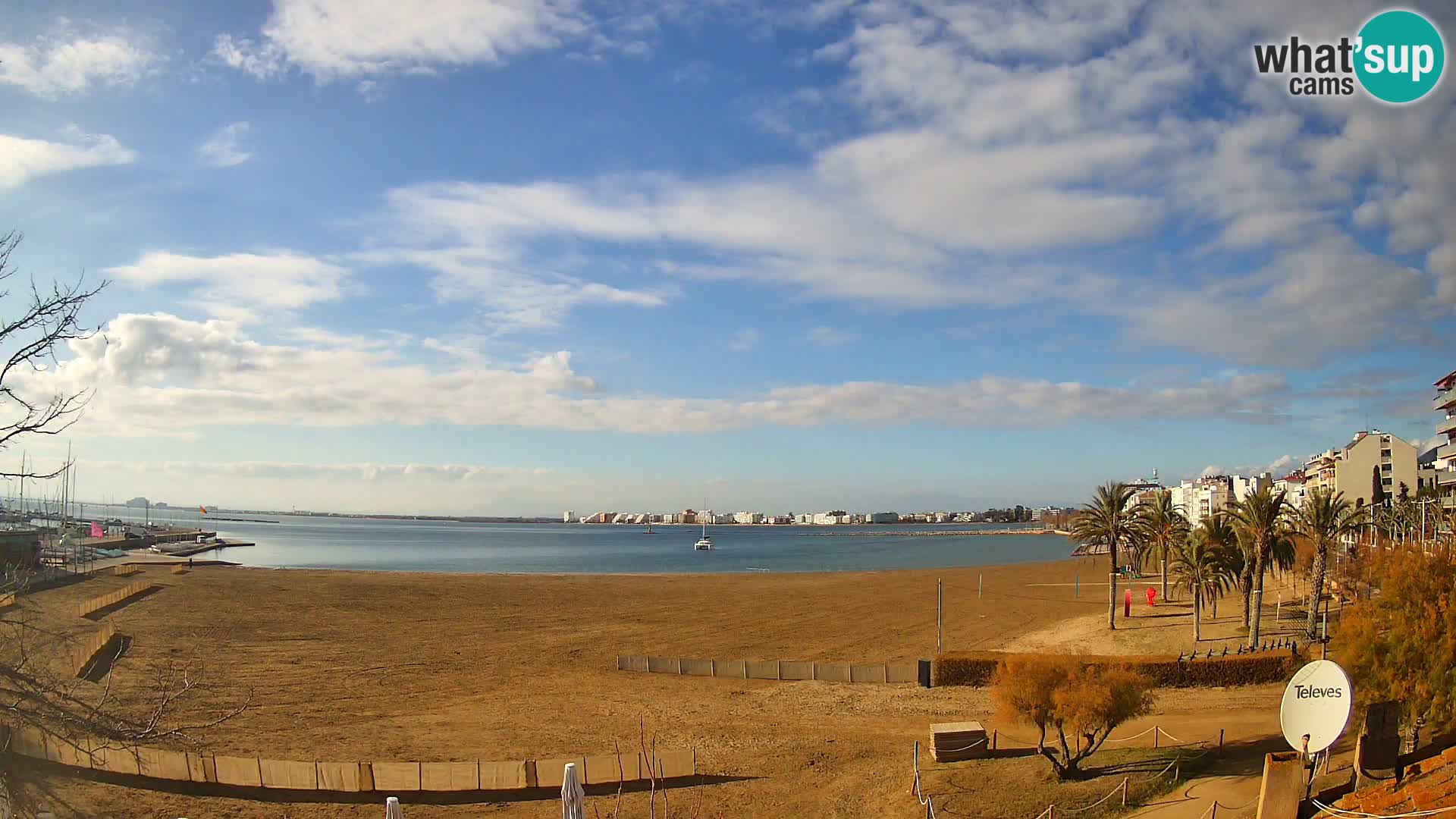 Kamera plaža La Perola | ROSES | Costa Brava