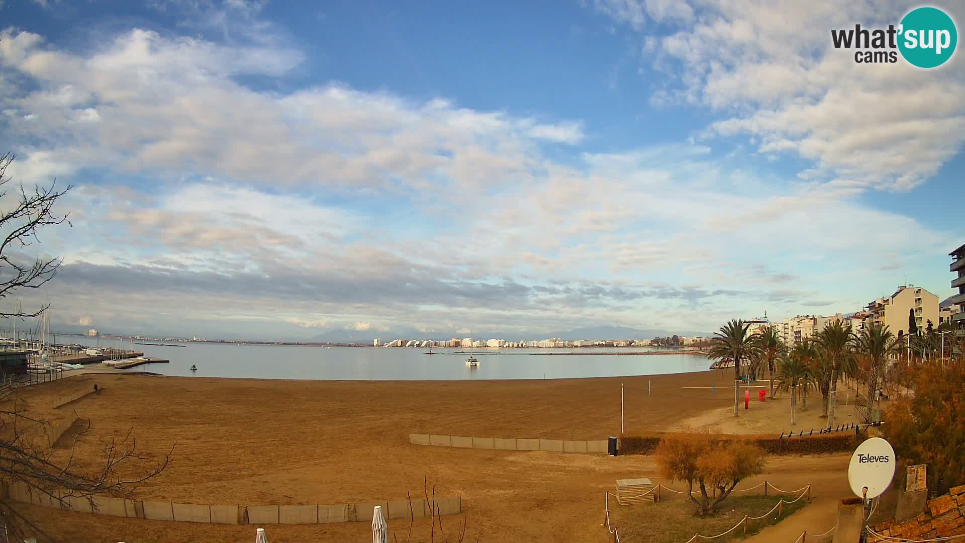 Webcam La Perola beach | ROSES | Costa Brava